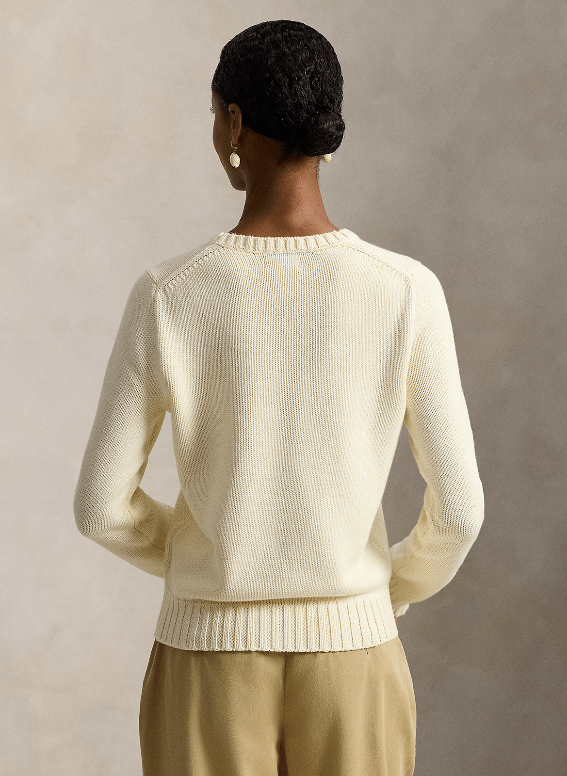 Baumwollpullover POLO RALPH LAUREN Beige