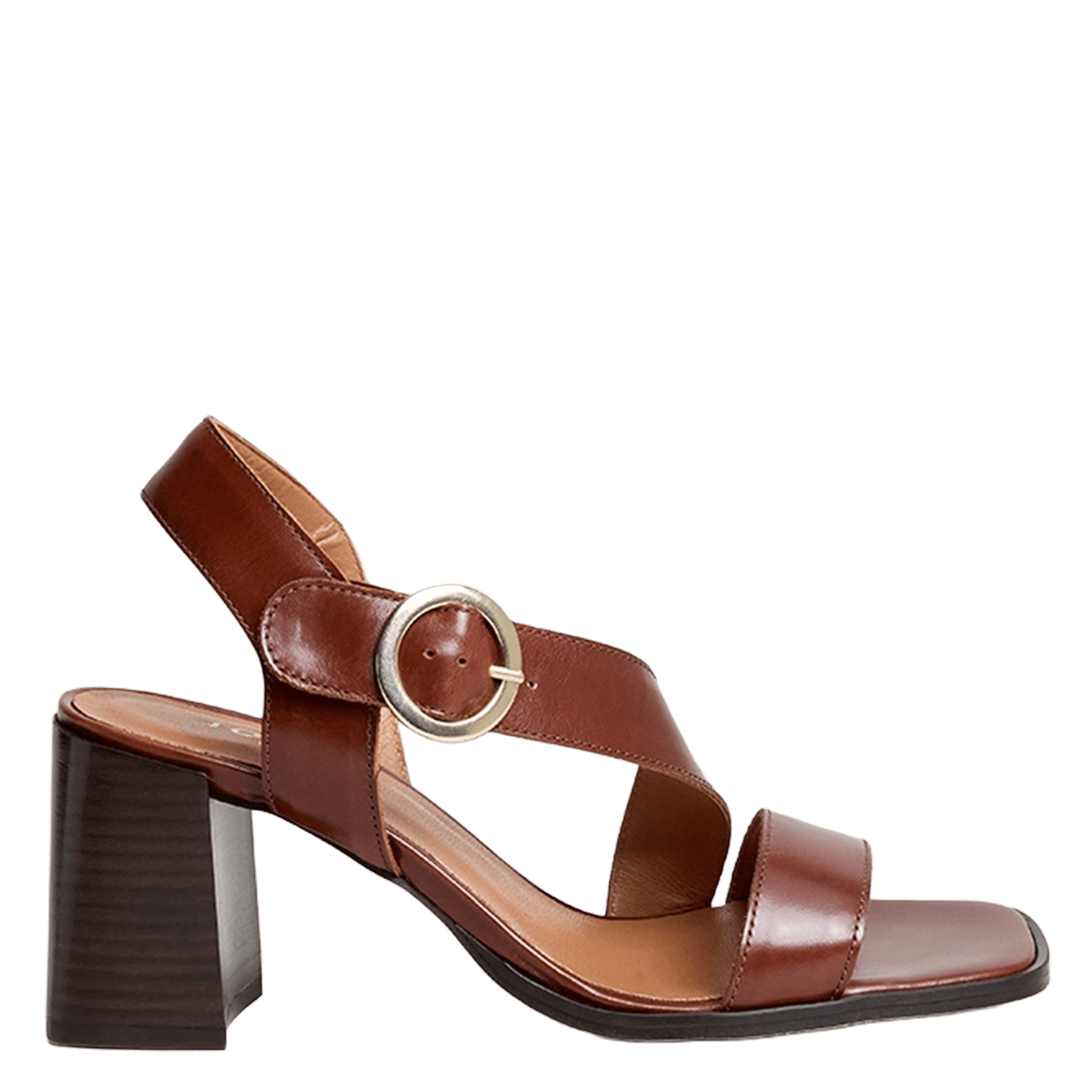 Caflo suede high sandals JONAK Brown