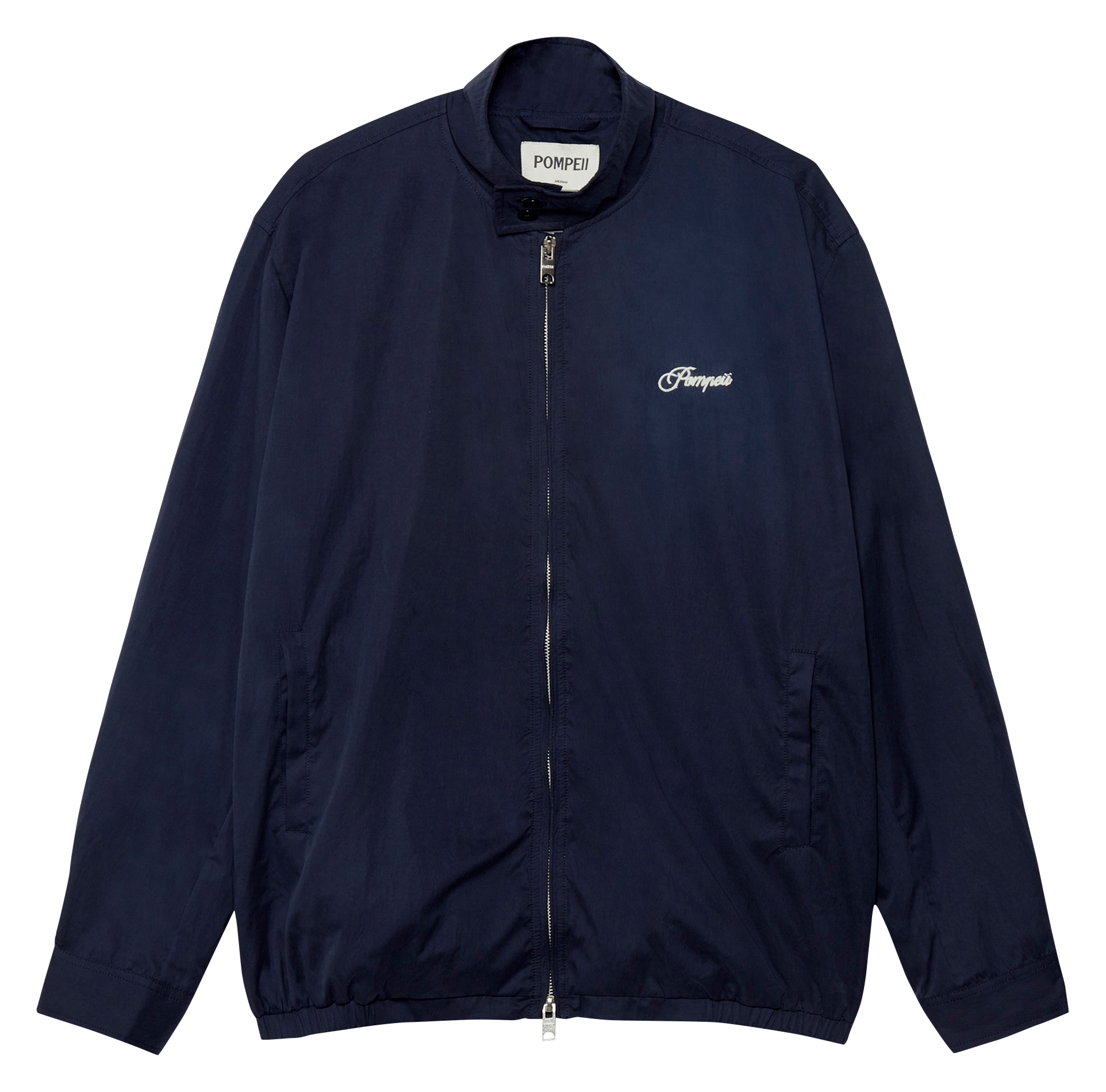 Veste zippée col rond POMPEII Bleu