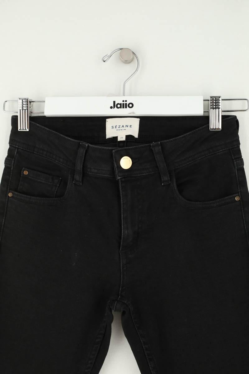 Jean slim SEZANE - Seconde main Noir
