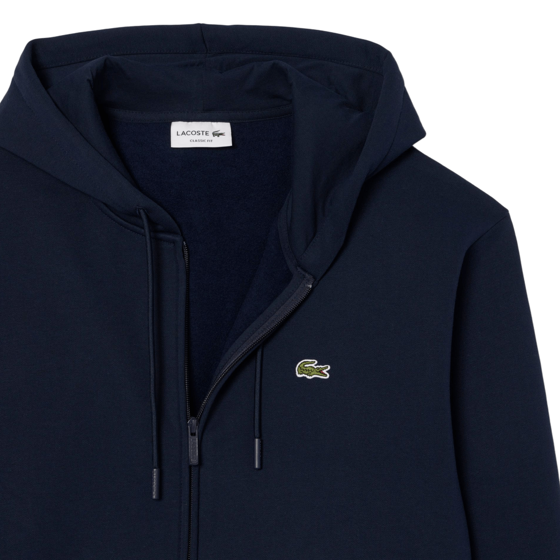 Cotton-blend hoodie LACOSTE Blue