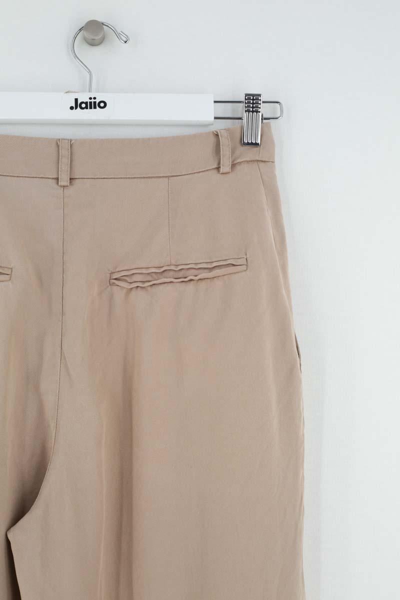Wide-leg pants REFORMATION - Seconde Main Beige