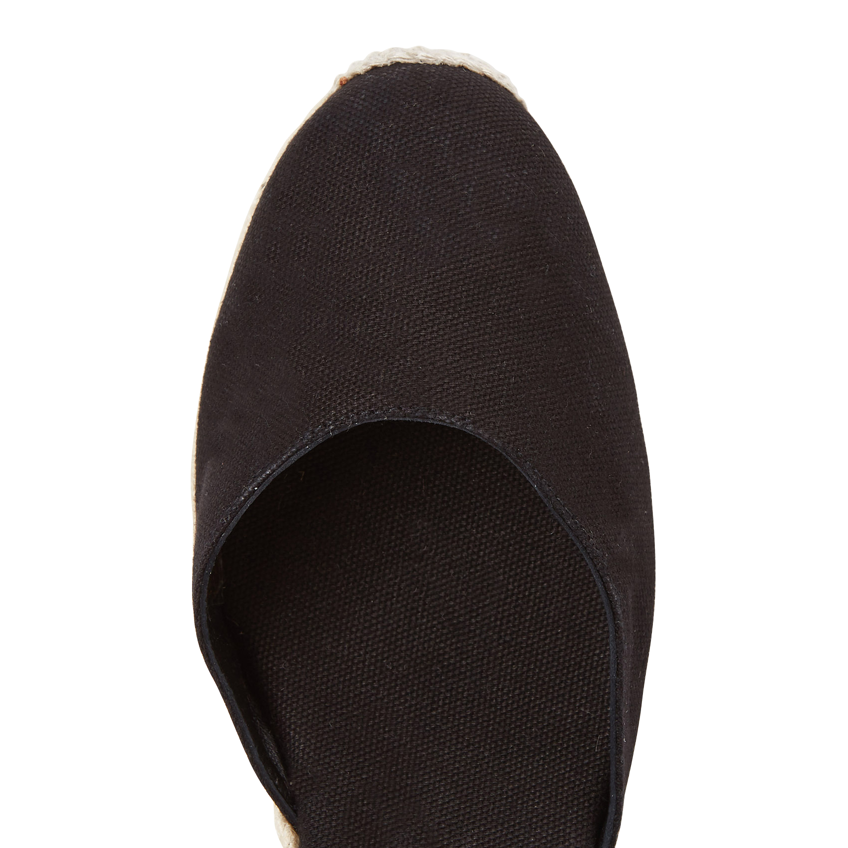 Canvas wedge espadrilles CASTANER Black