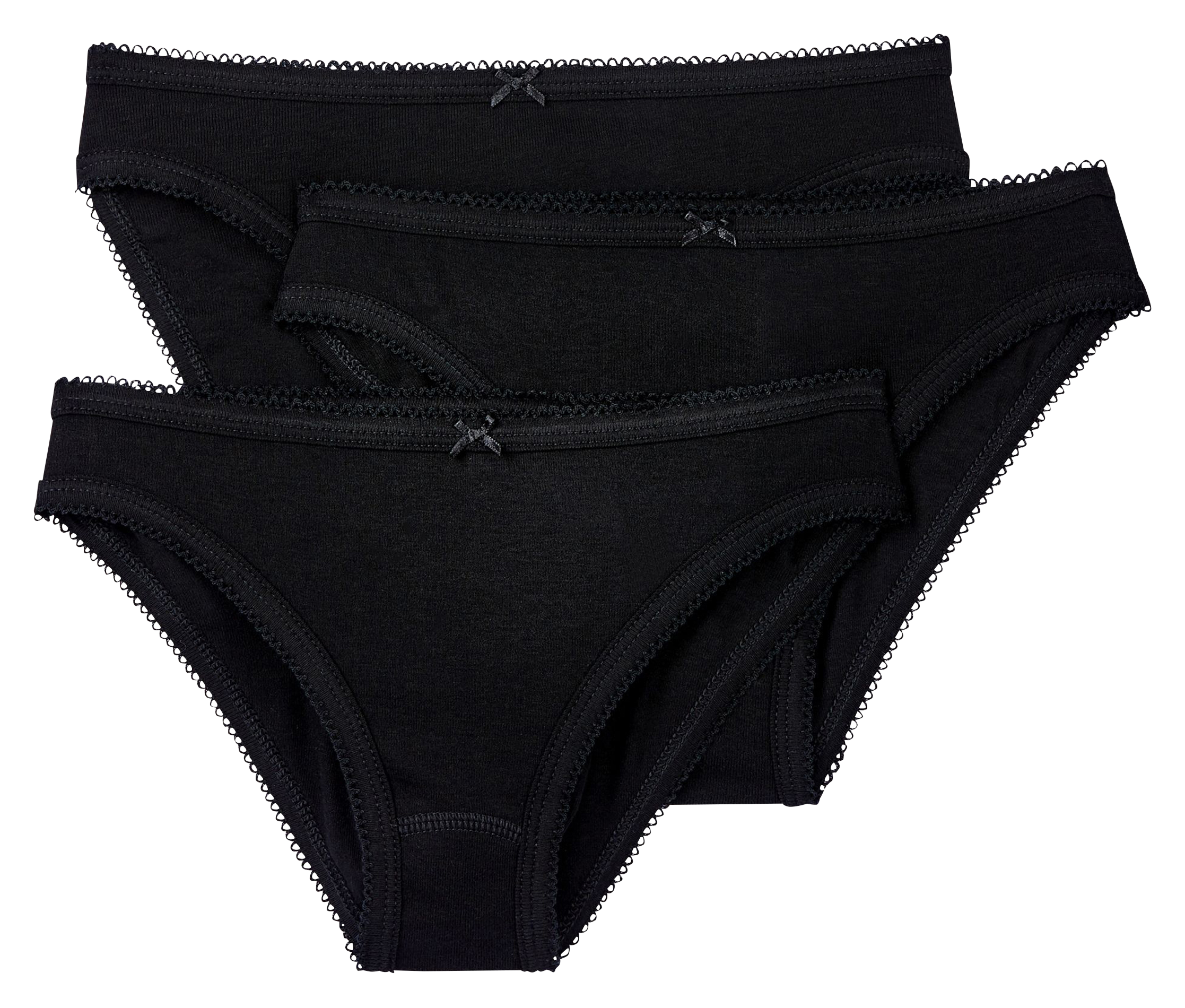 Pack of 3 cotton panties PETIT BATEAU Multicolored