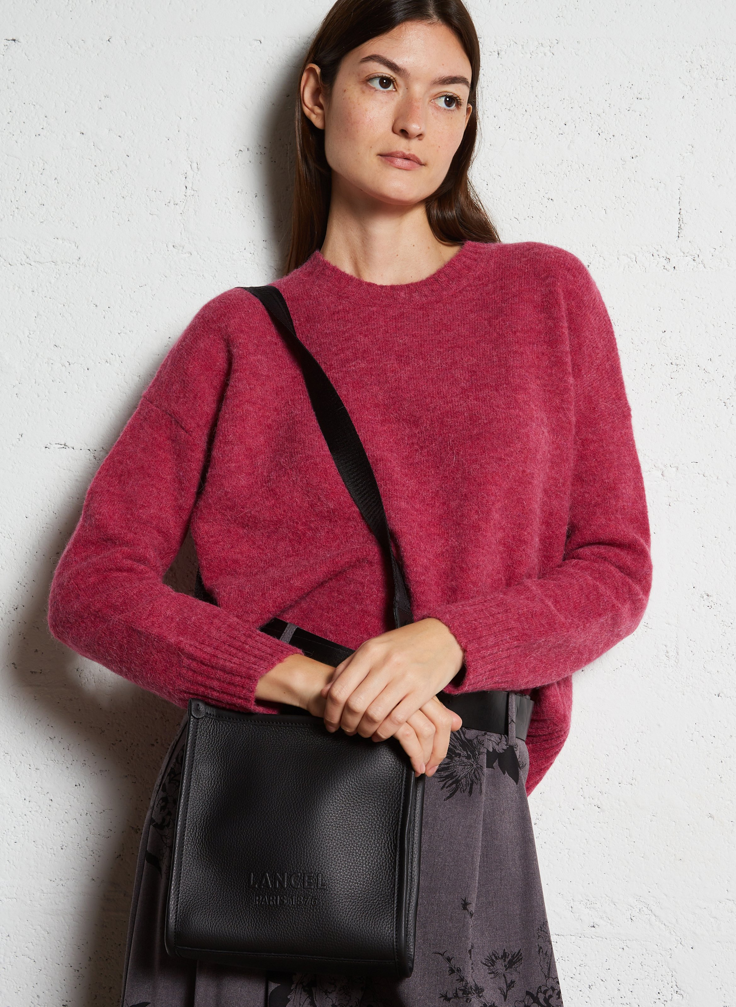 Brieftasche aus Leder LANCEL Schwarz