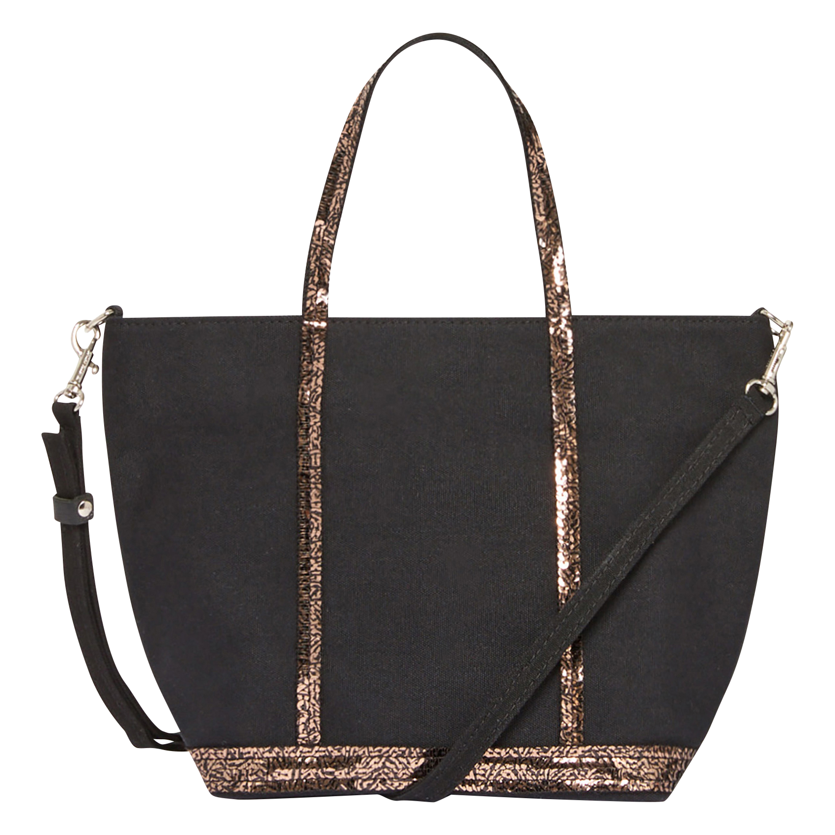 Cabas S en coton à sequins VANESSA BRUNO Multicolore