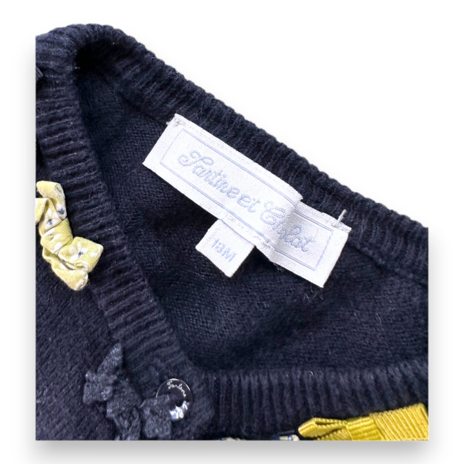 Blue baby cardigan - 18 months TARTINE ET CHOCOLAT - seconde-main Blue