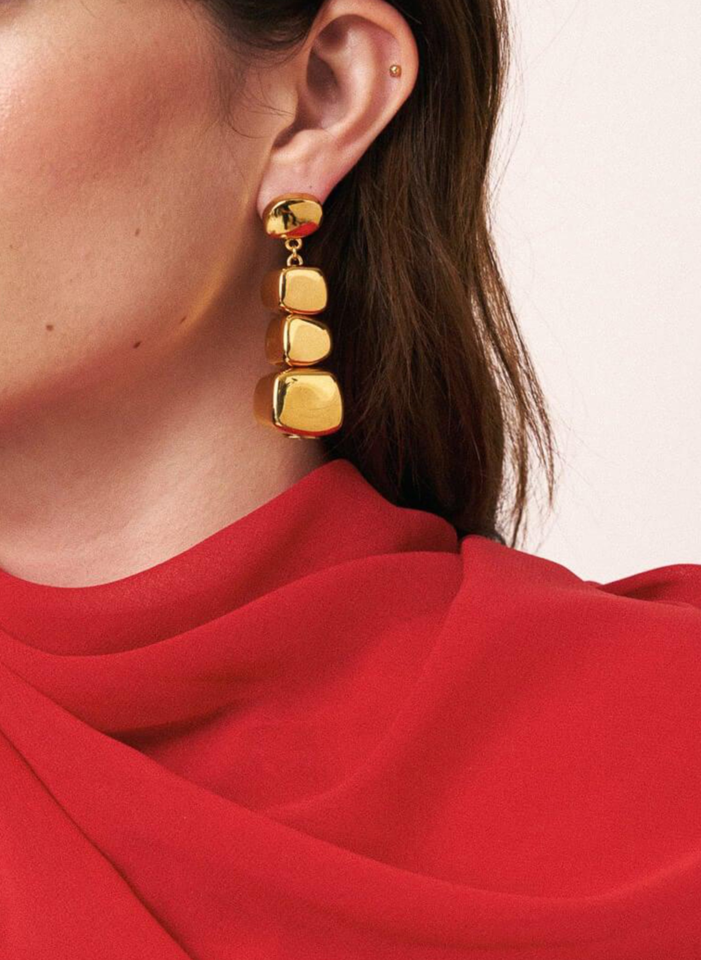 Atlantide - Hängeohrringe VANESSA BARONI Golden