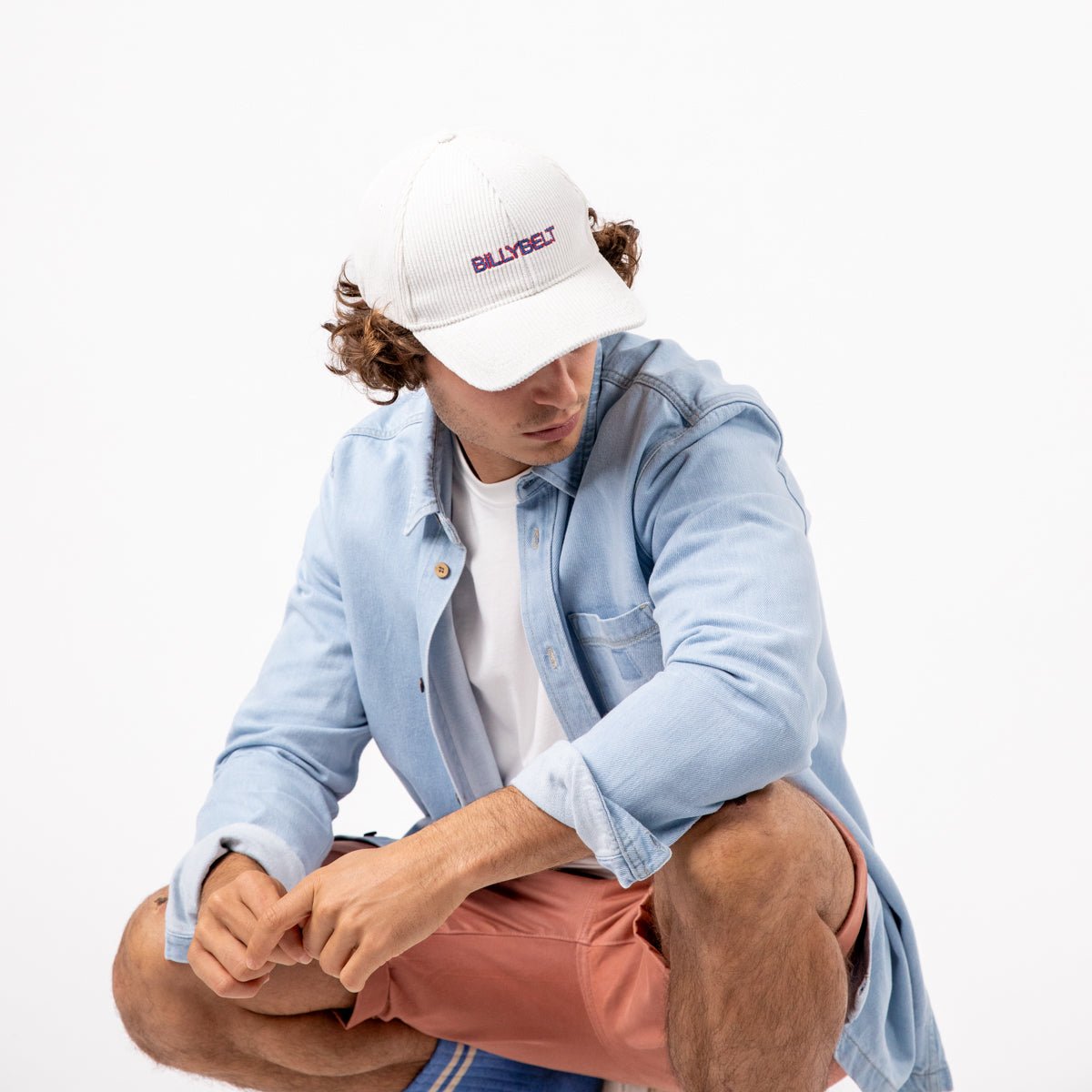 Velvet cap BILLYBELT White