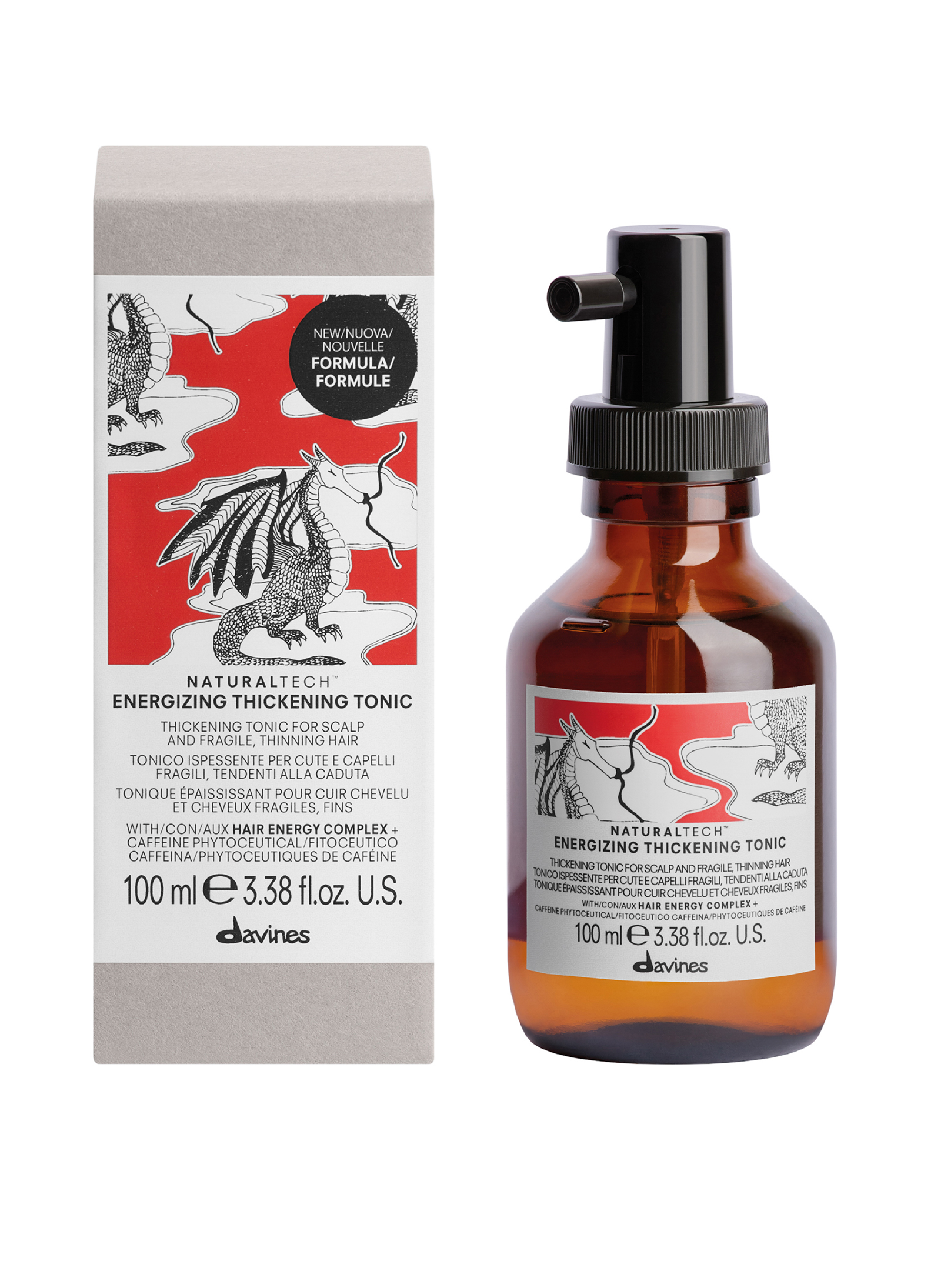 Energizing Thickening Tonic DAVINES No color