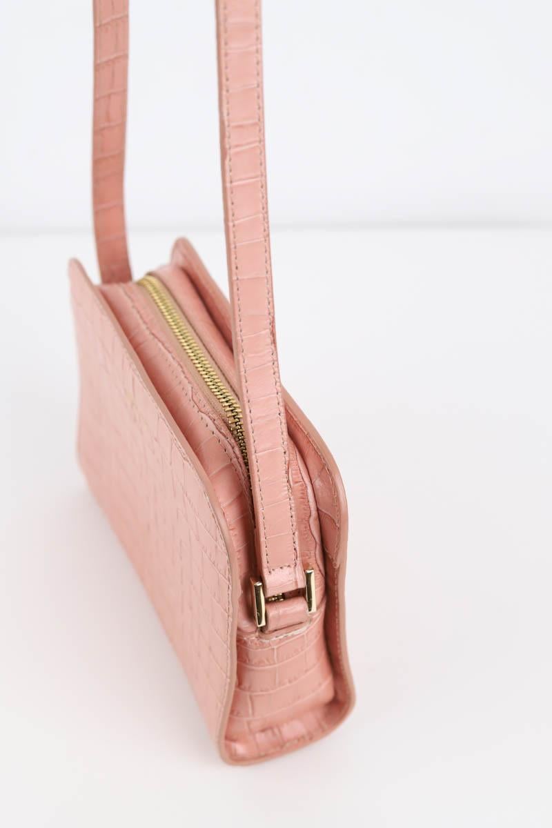 Leather messenger bag LK BENNETT - Seconde Main Pink