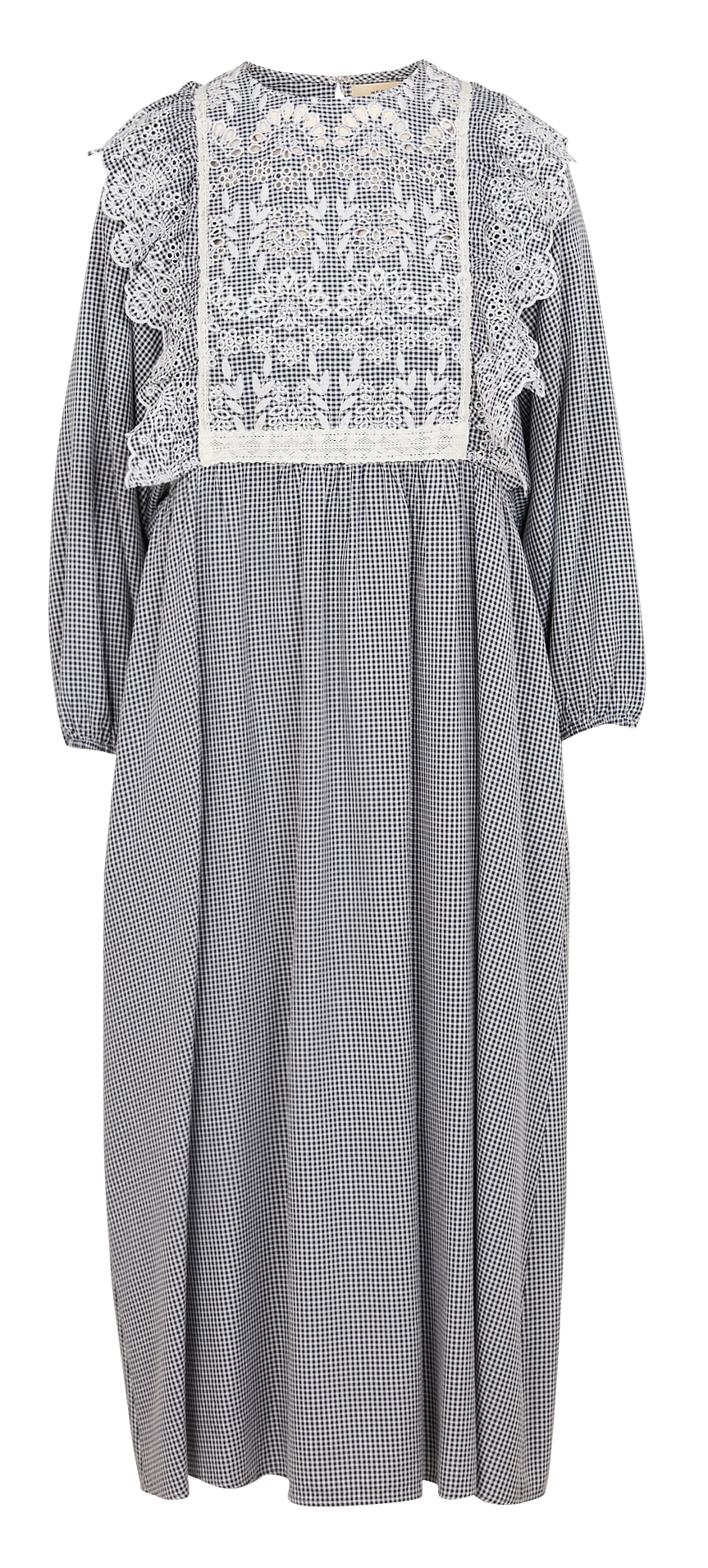 Robe longue brodée imprimée MAX MARA WEEK END Bleu