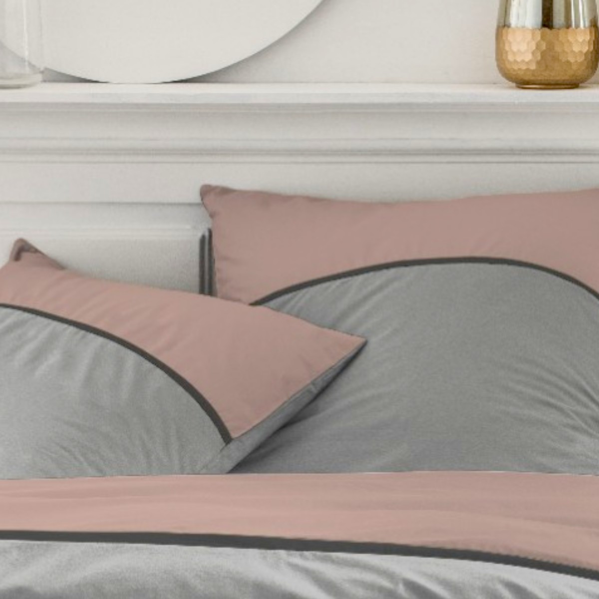 Cotton bedding set TODAY LINGE DE MAISON Pink