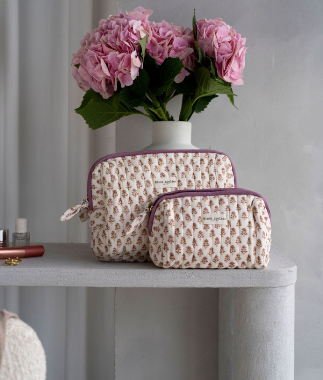 Sponge bag BINDI ATELIER Beige