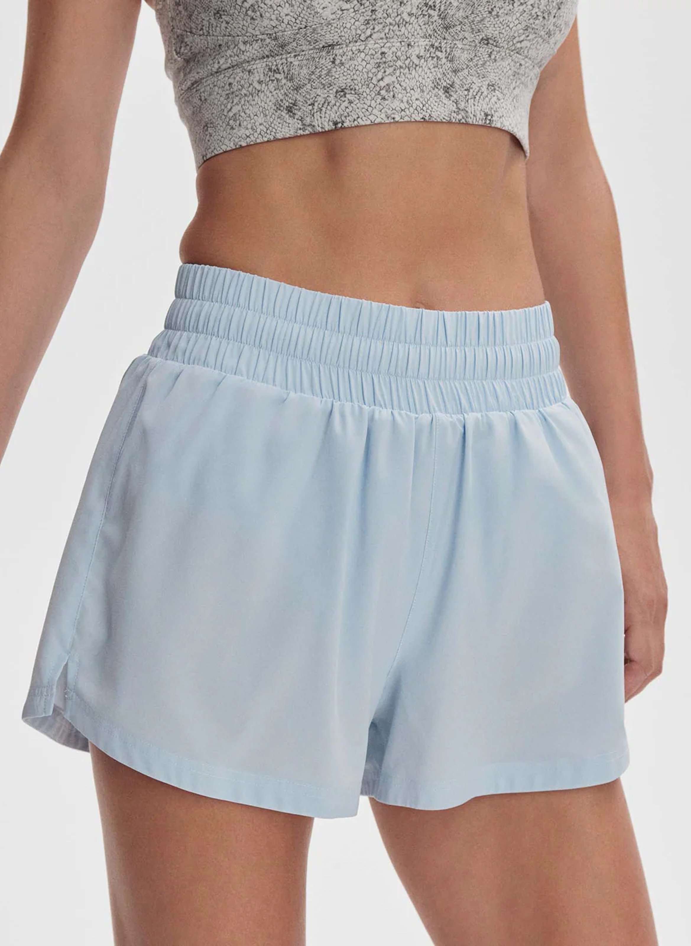 Gerad geschnittene Shorts VARLEY Blau