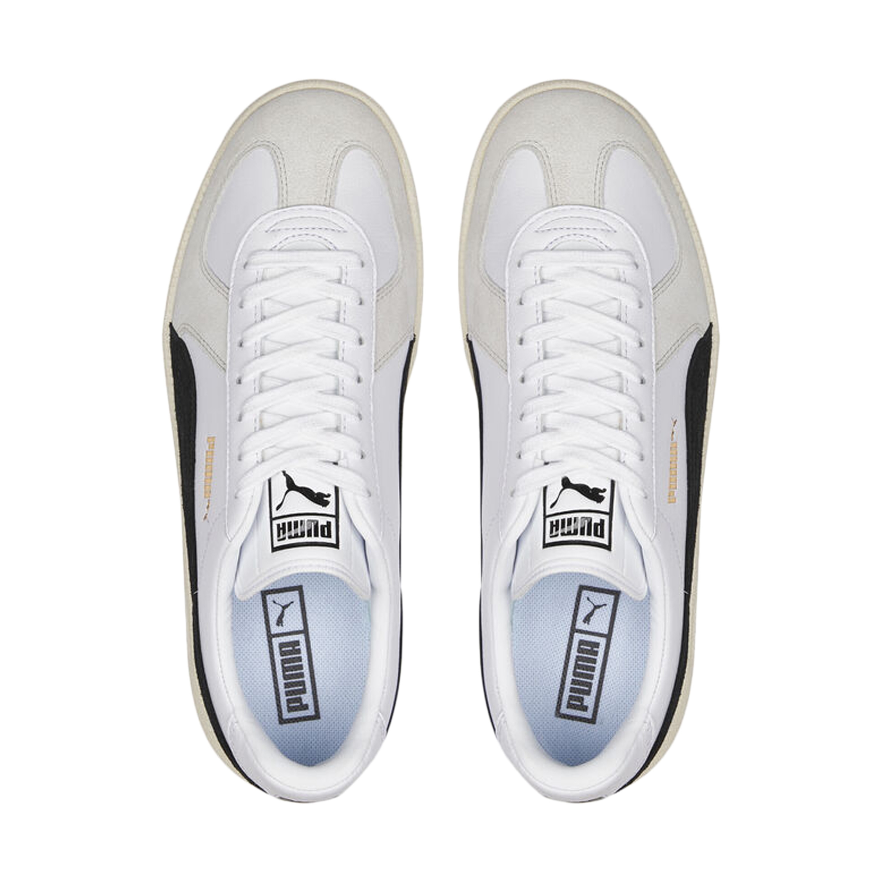 Low leather sneakers army trainer PUMA White