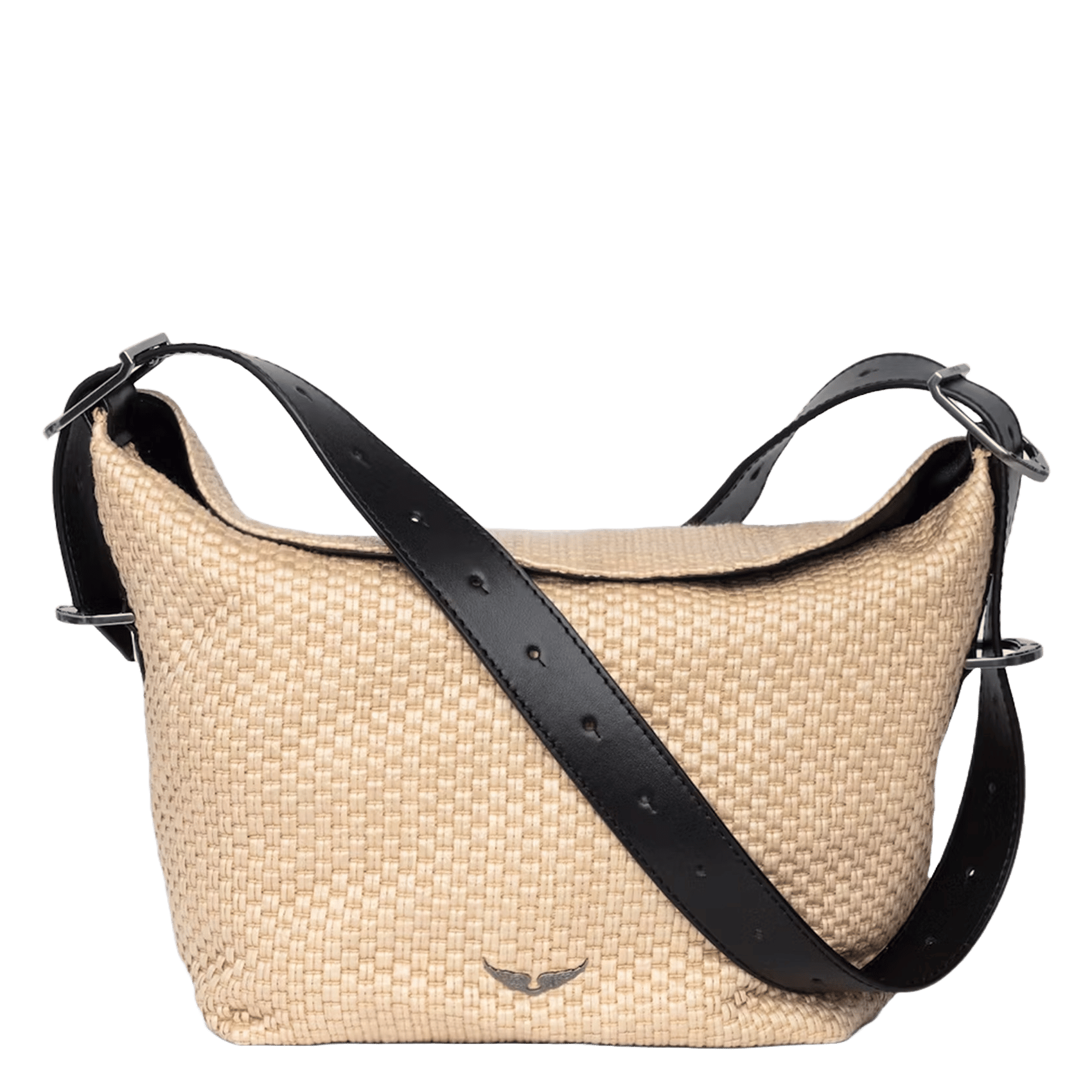 Shoulder bag in blended cotton ZADIG&VOLTAIRE Black