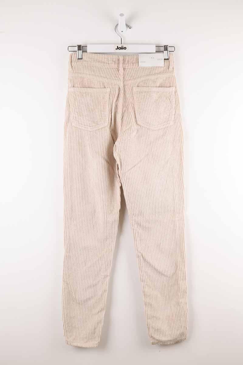 Slim cotton trousers IRO - Seconde Main Beige