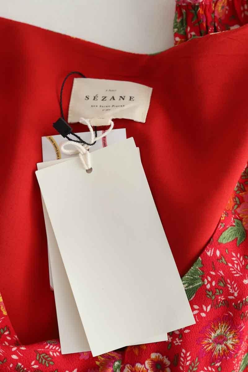 Red dress SEZANE - Seconde main Red