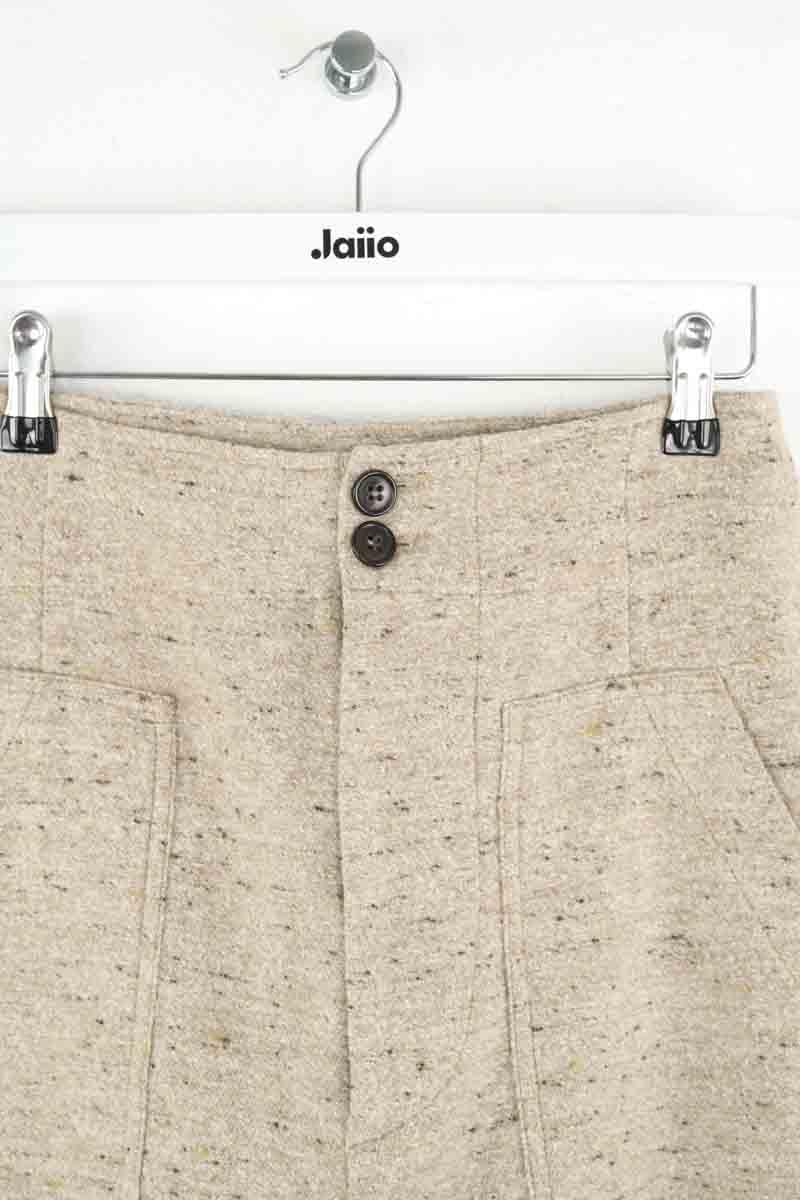 Slim-fit cotton cargo pants ISABEL MARANT ÉTOILE - SECONDE MAIN Beige