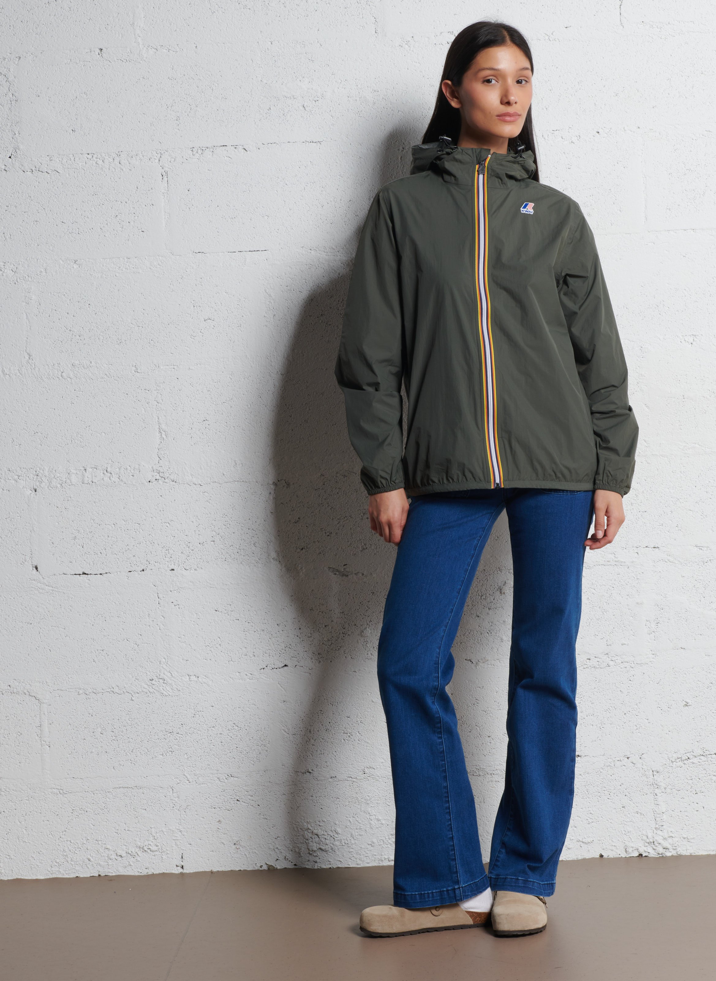 Windjacke K-WAY Grun