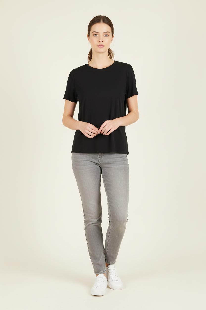 Tommy Badge T-shirt SEZANE - Seconde main Black
