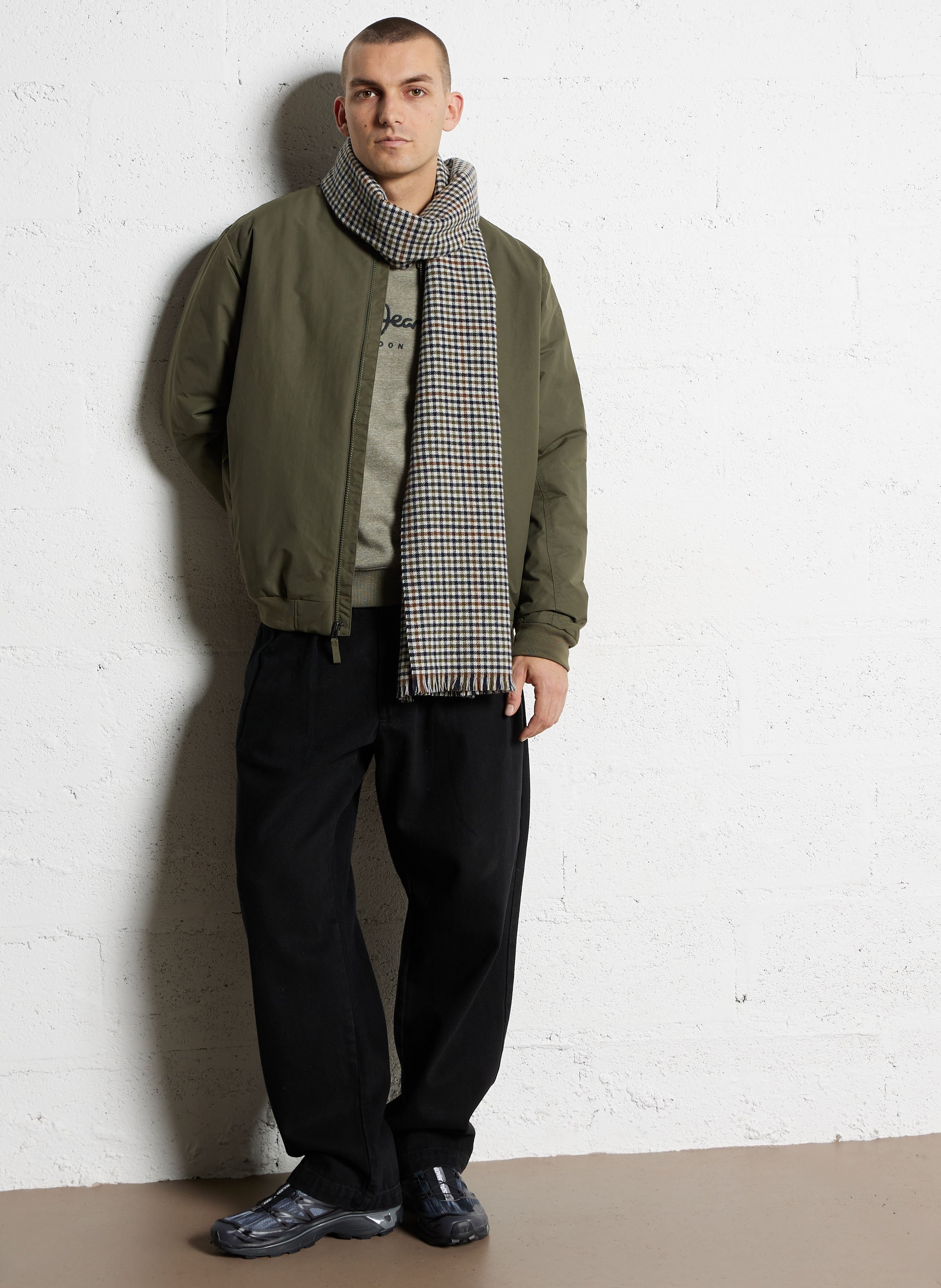 Solid Oversized Zip-up Jacket PATAGONIA Green