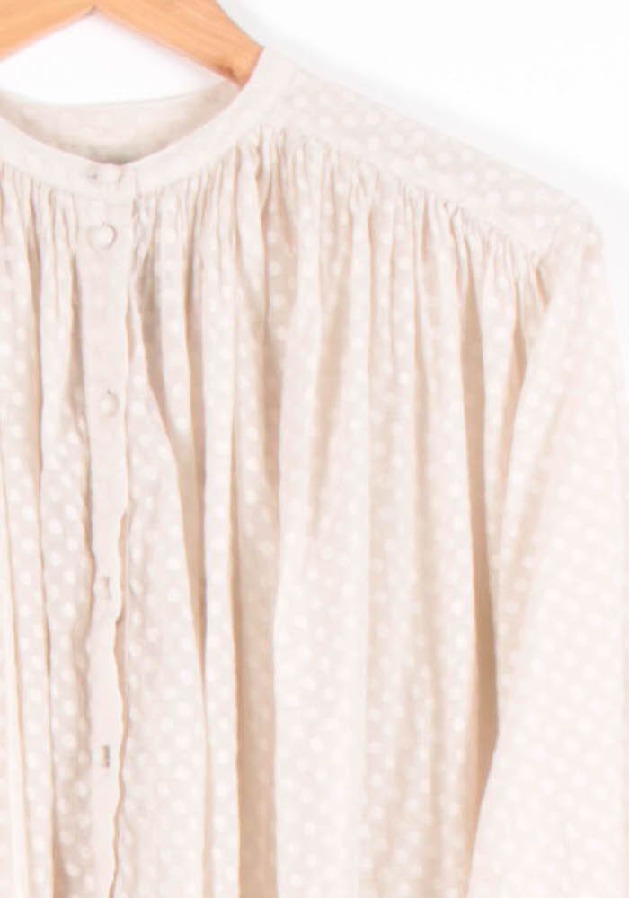 Blouse LAURENCE BRAS - Seconde Main Beige