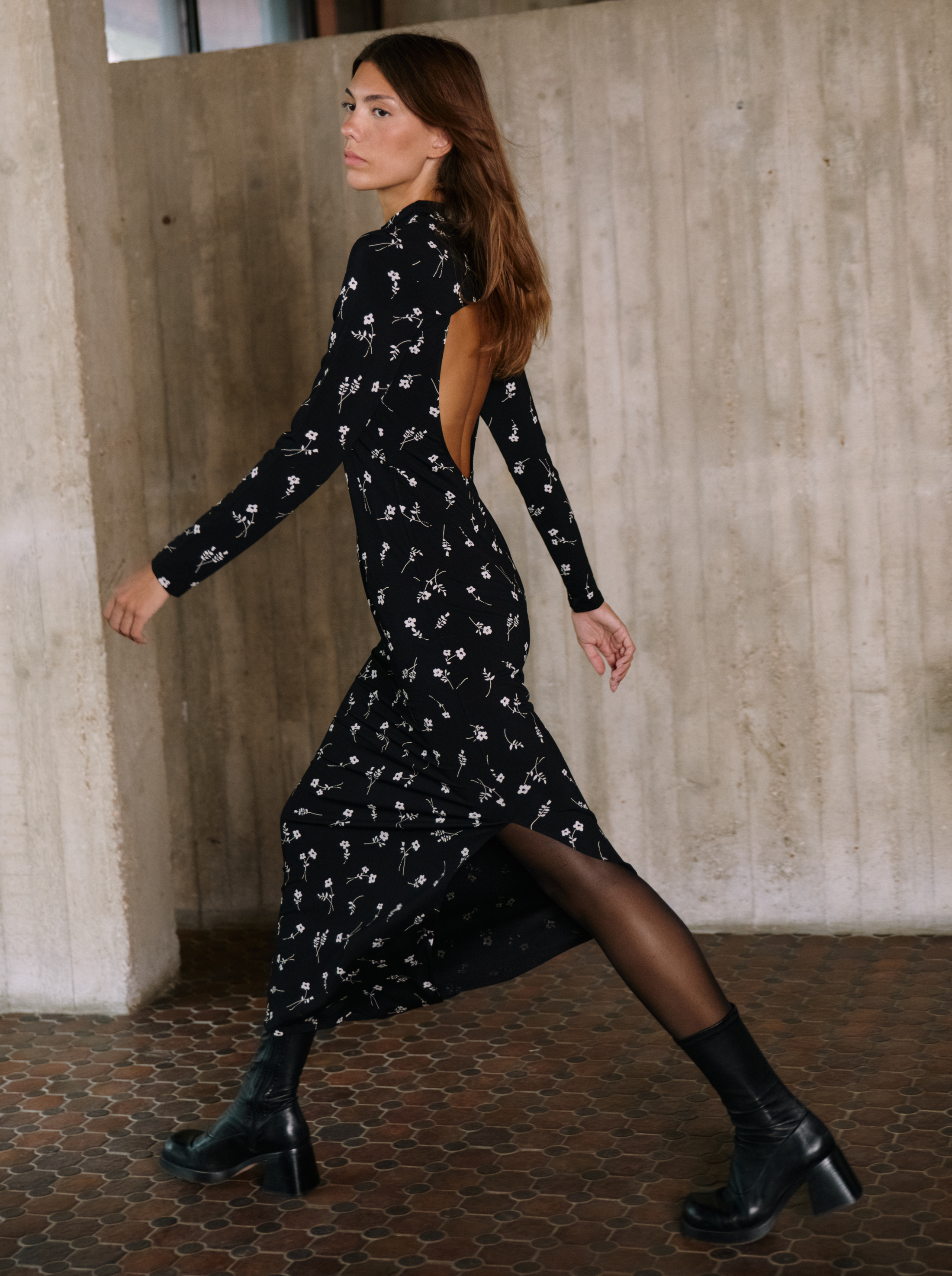 Long dress Midnight Bloom NOO