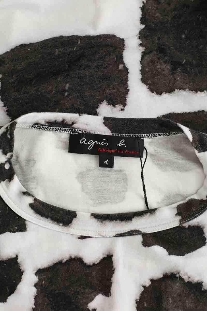 T-shirt AGNES B. - Seconde Main White