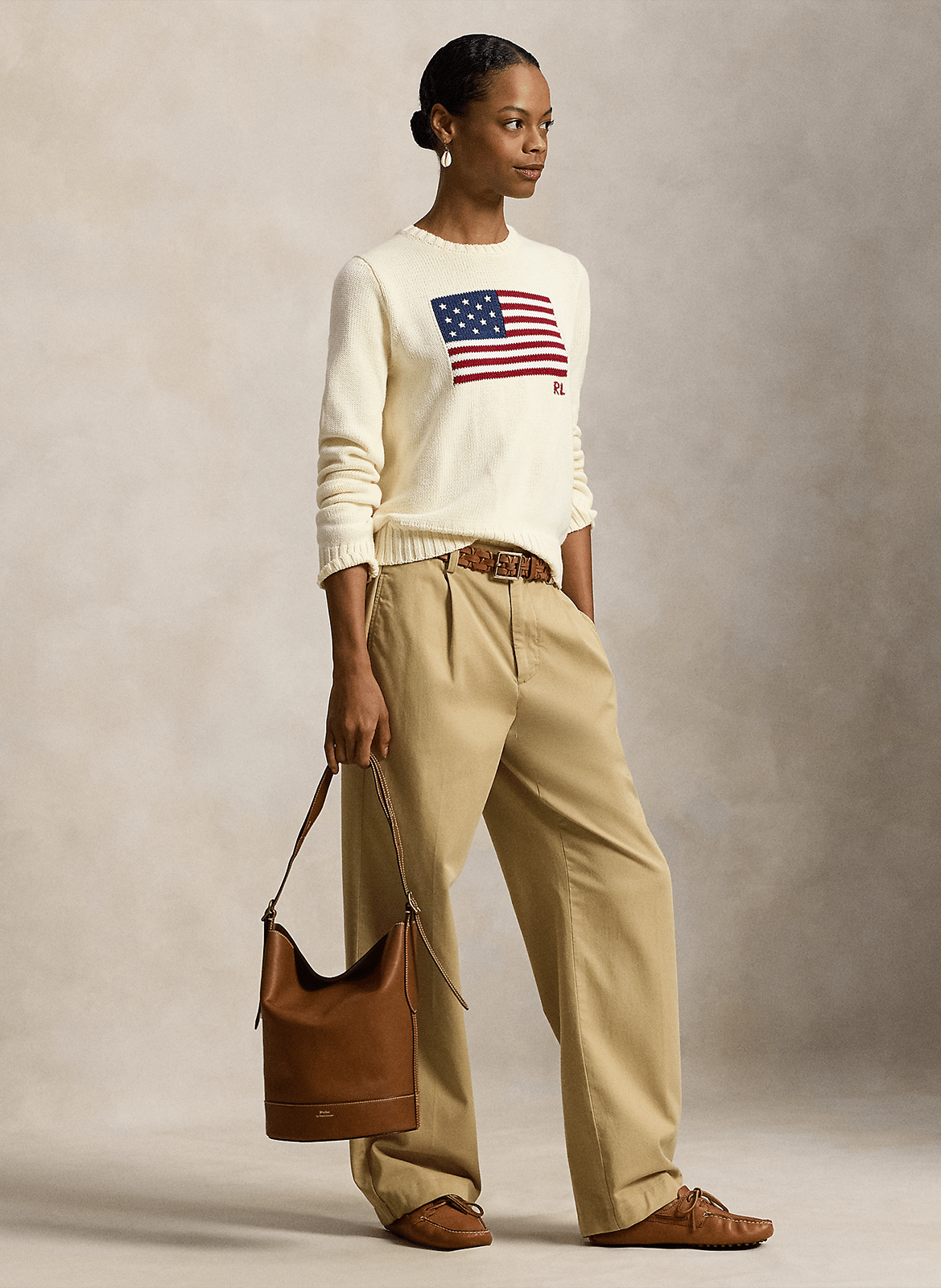 Baumwollpullover POLO RALPH LAUREN Beige