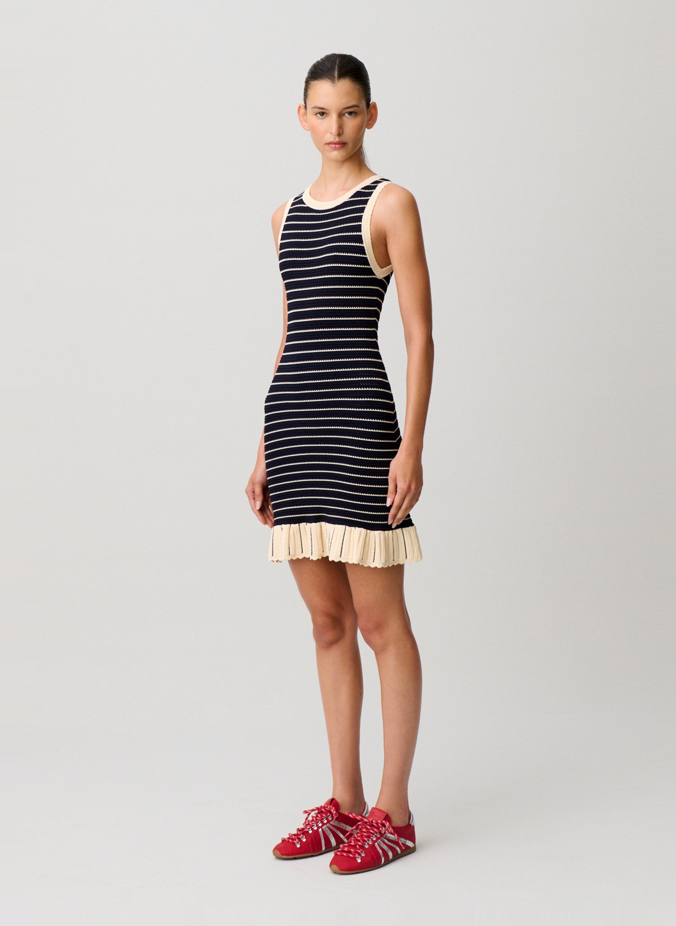 Short bodycon knit dress CLAUDIE PIERLOT Multicolored