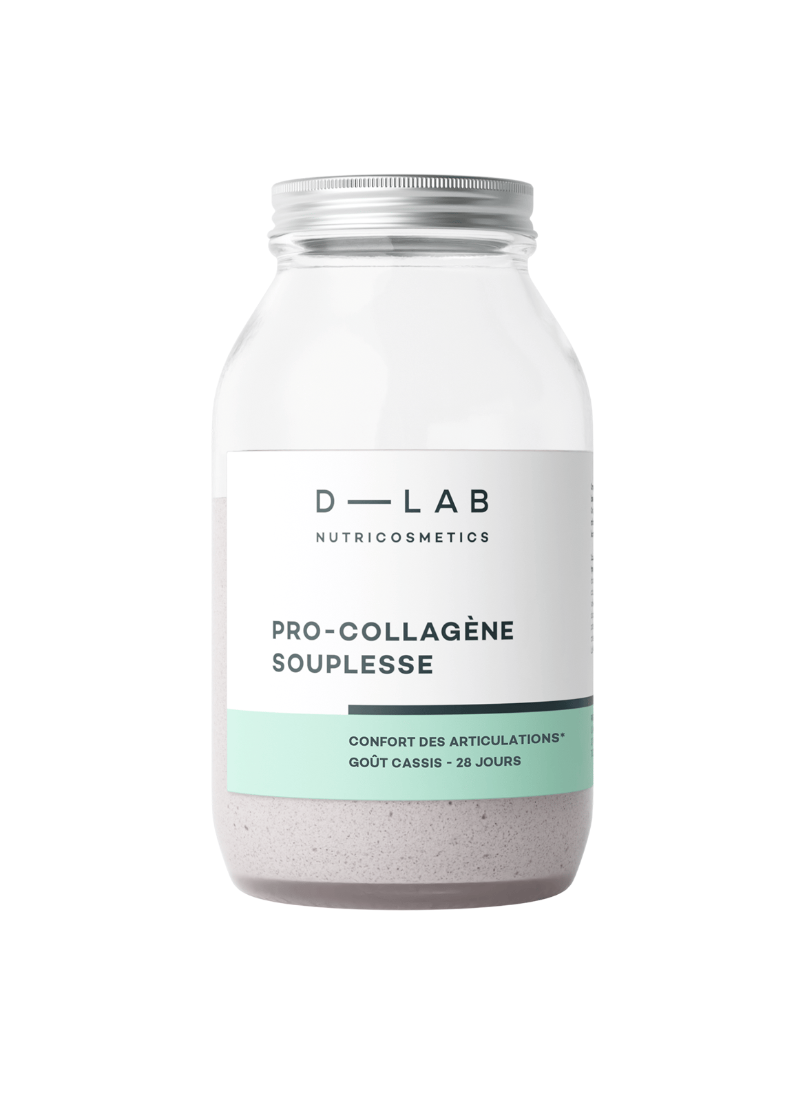 Pro-Collageen Flexibiliteit
Comfort voor de gewrichten D-LAB NUTRICOSMETICS No color