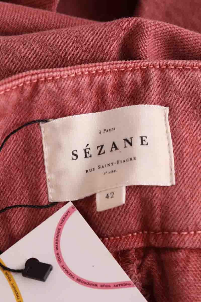 Jean large SEZANE - Seconde main Rose