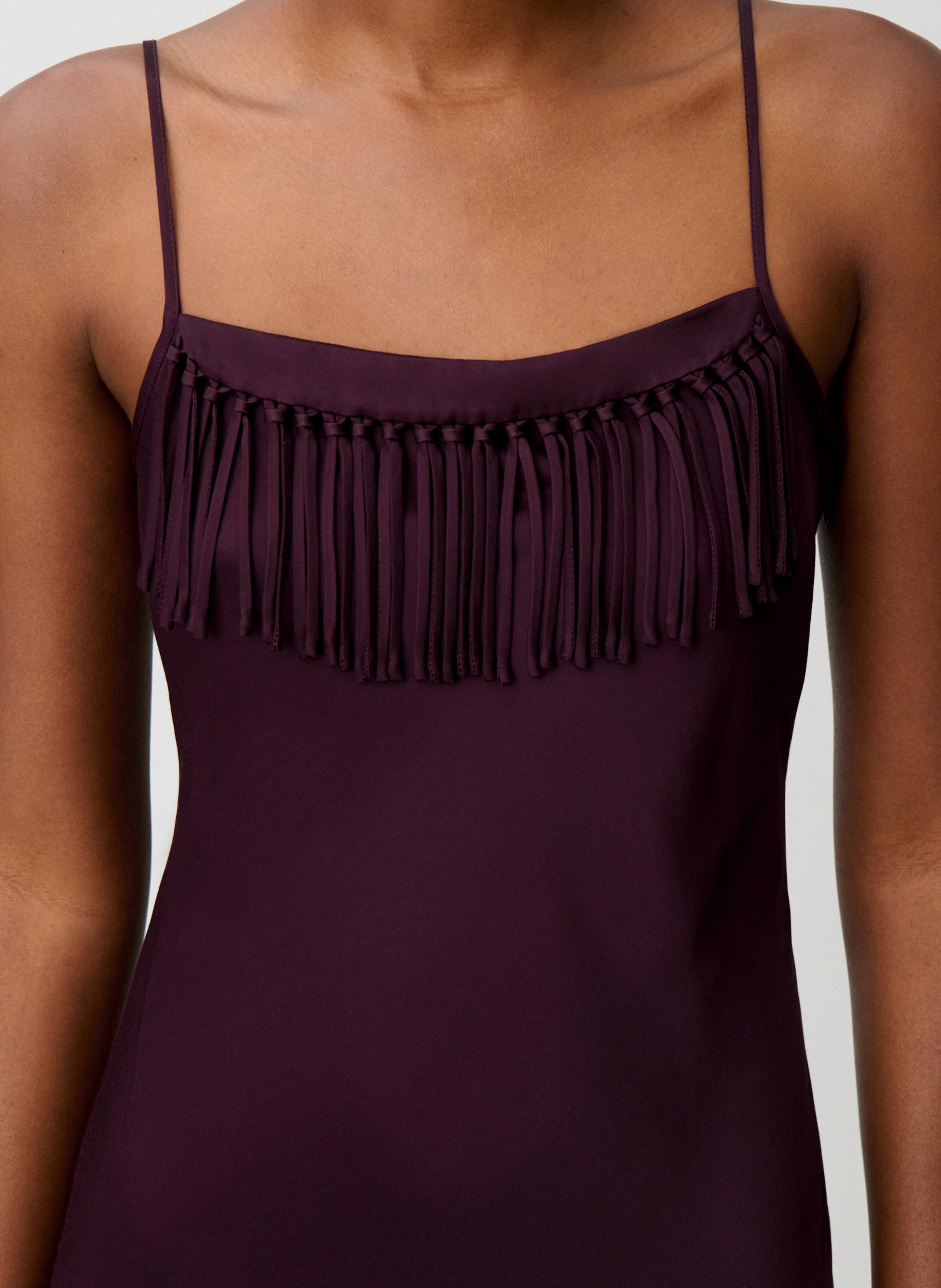 Robe longue CLAUDIE PIERLOT Prune