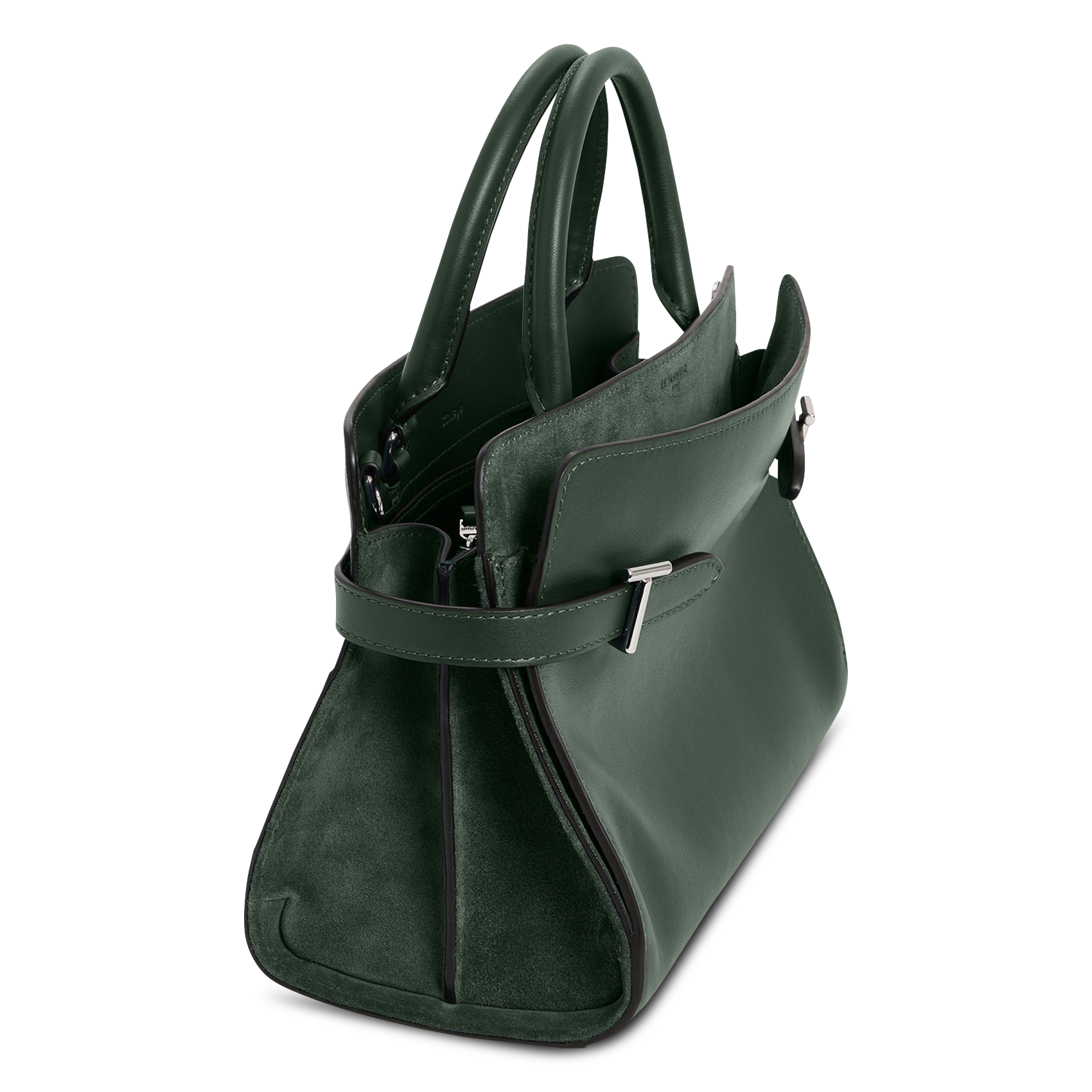 Leather handbag | Green LE TANNEUR Women