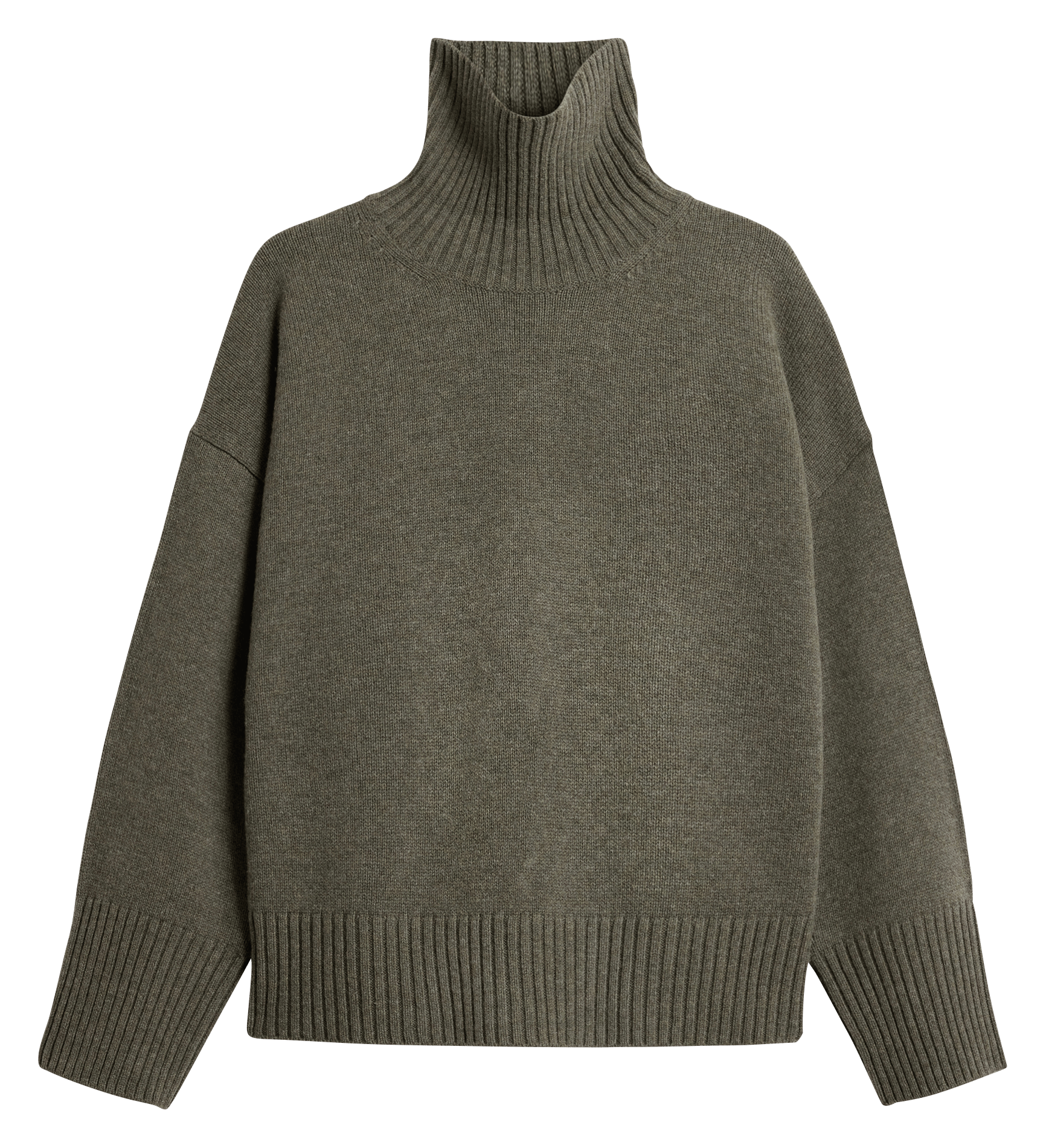 Pull col roulé oversize en laine SOEUR