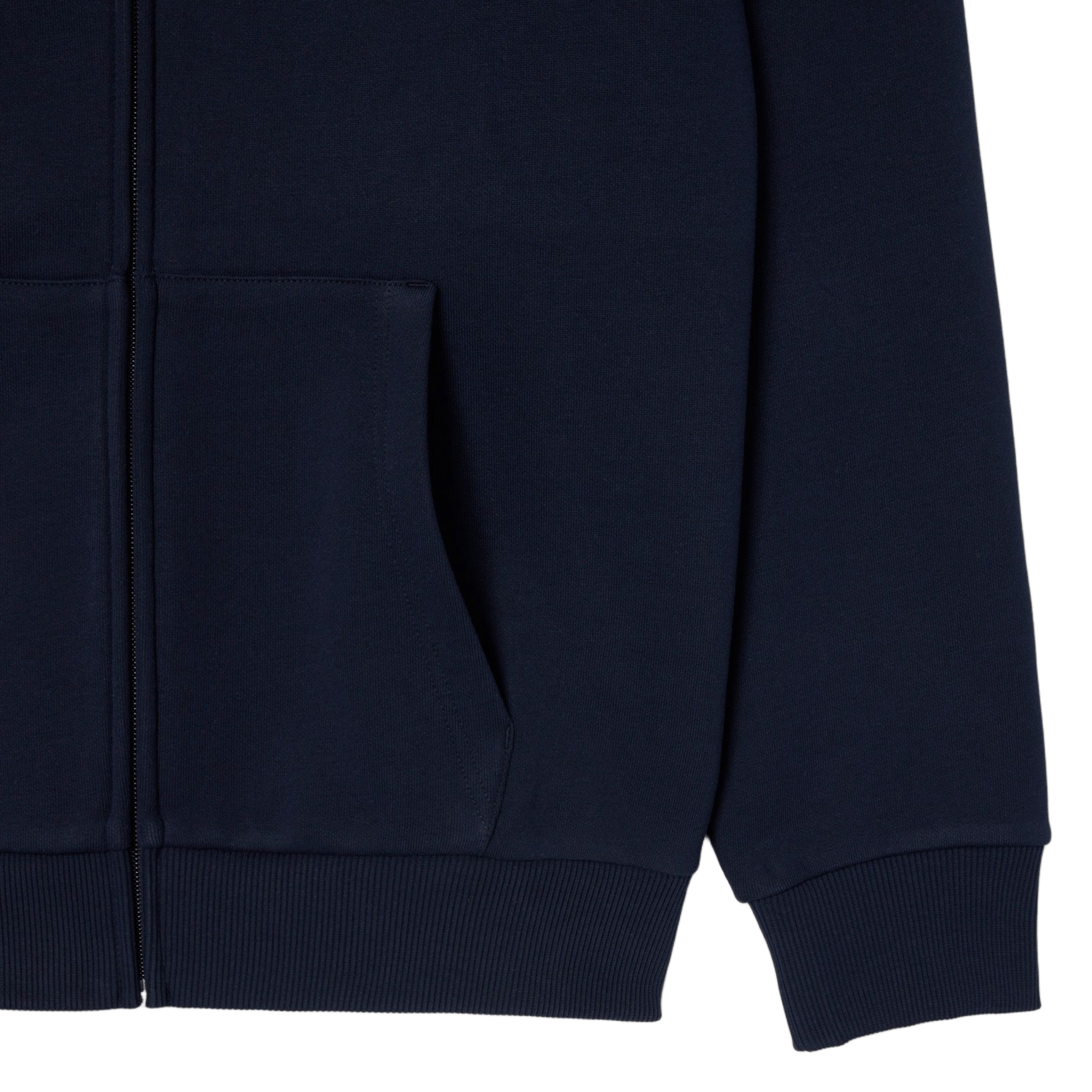 Cotton-blend hoodie LACOSTE Blue
