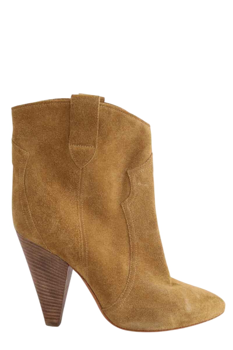 Ankle boots ISABEL MARANT ÉTOILE - SECONDE MAIN Brown