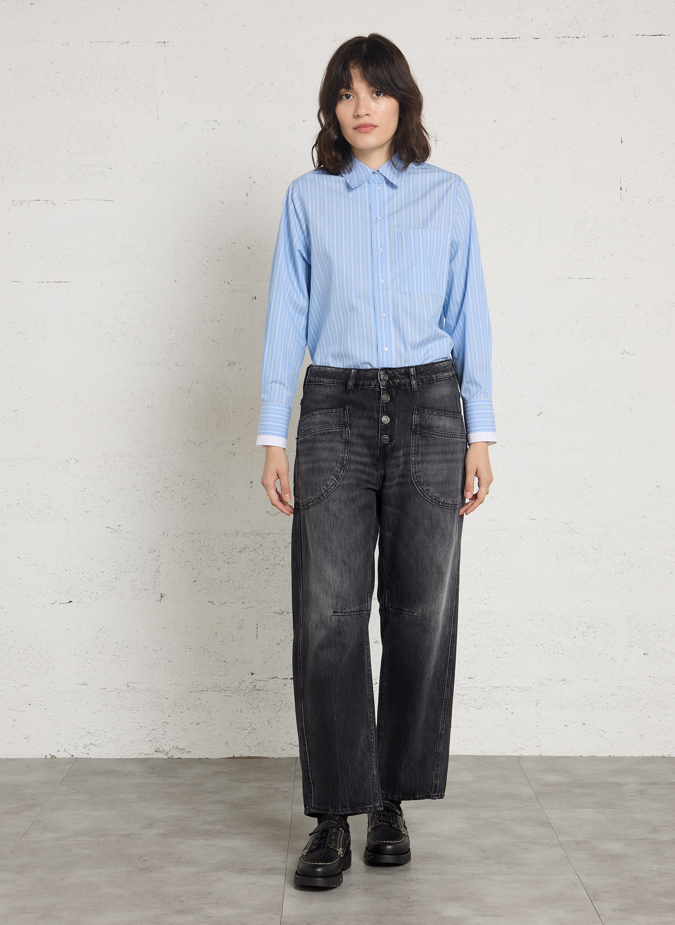 Weites Hemd SUD EXPRESS Blau