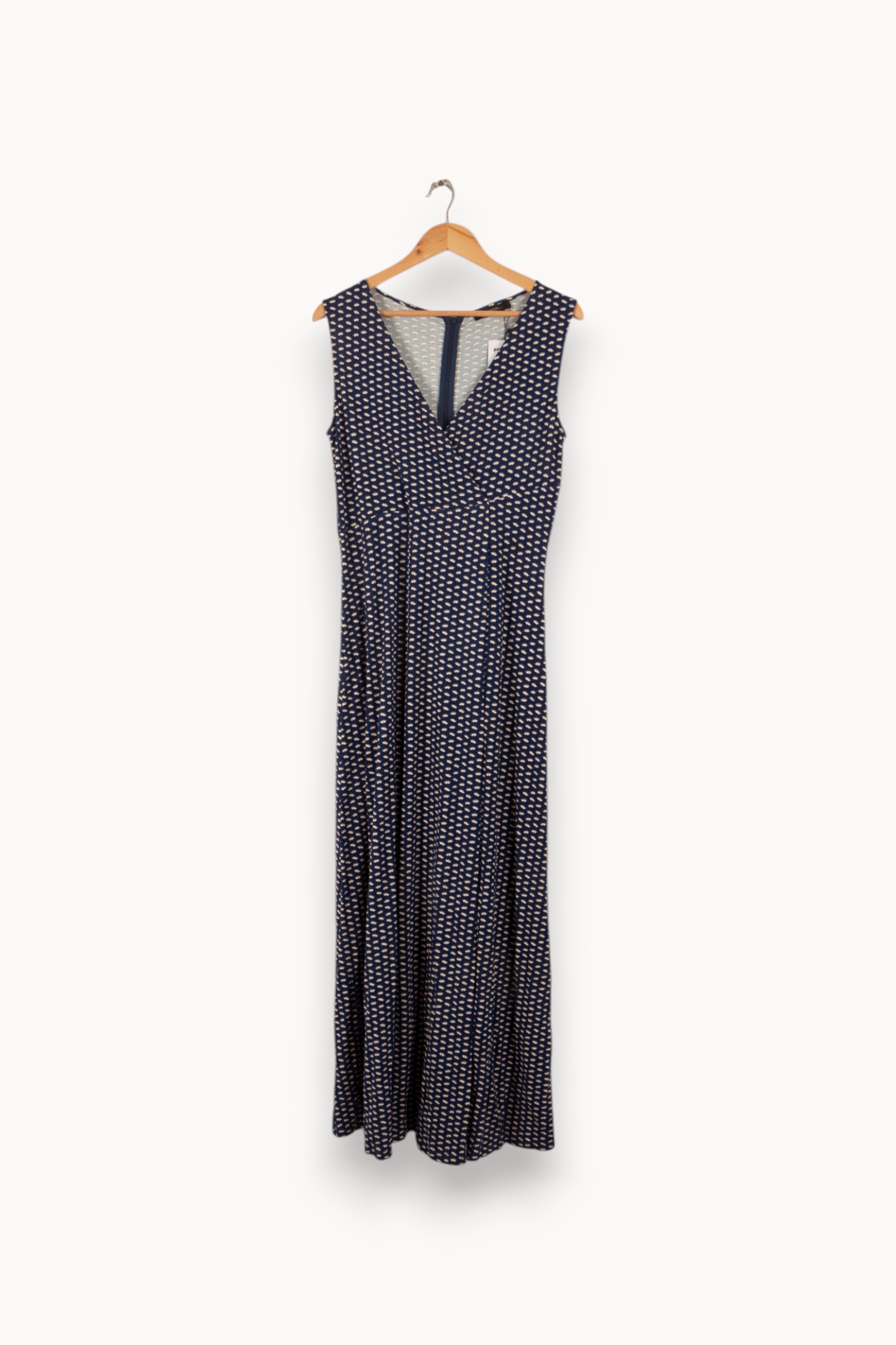 Robe longue MAX MARA - Seconde Main Bleu