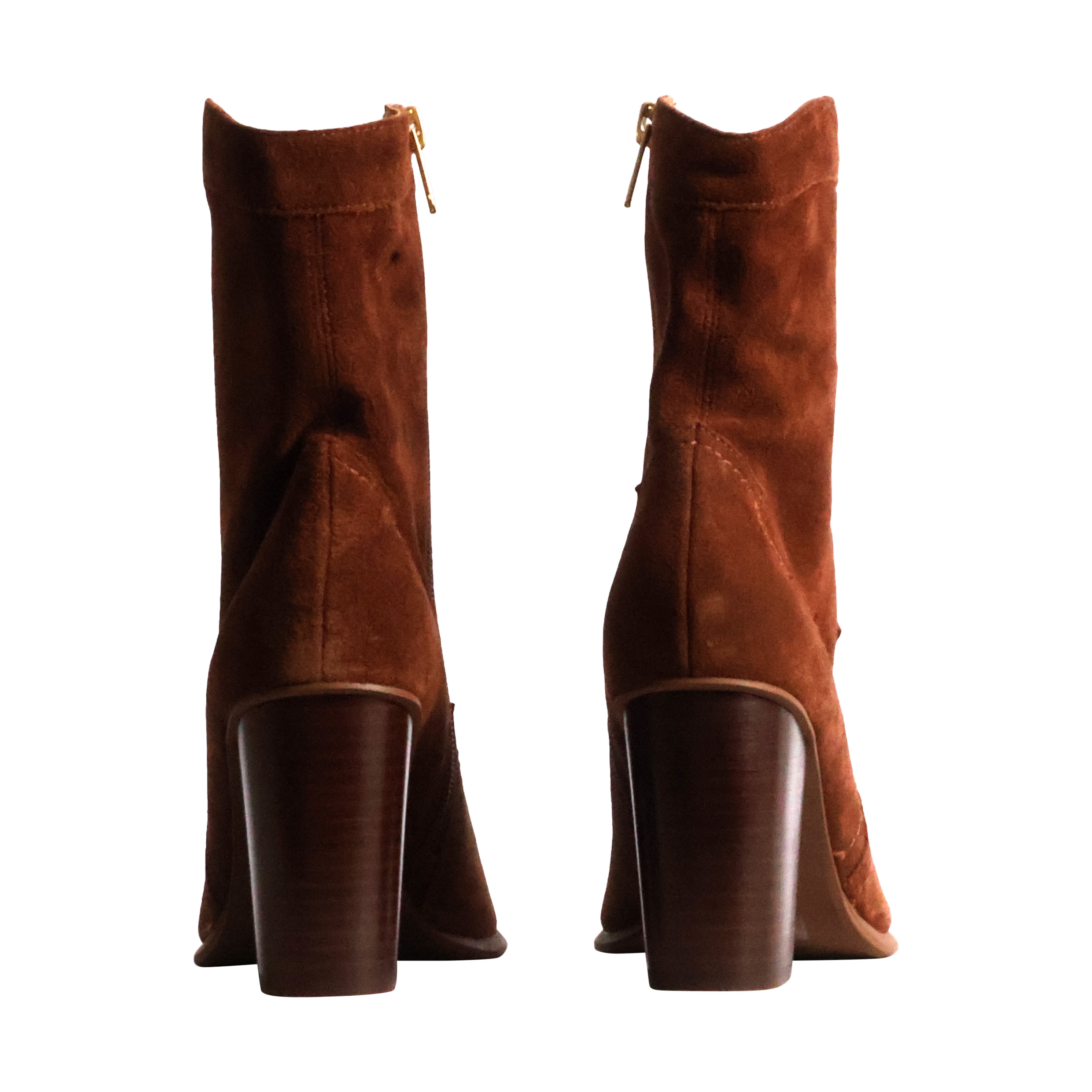 Arizonia leather ankle boot EMILIE KARSTON Brown