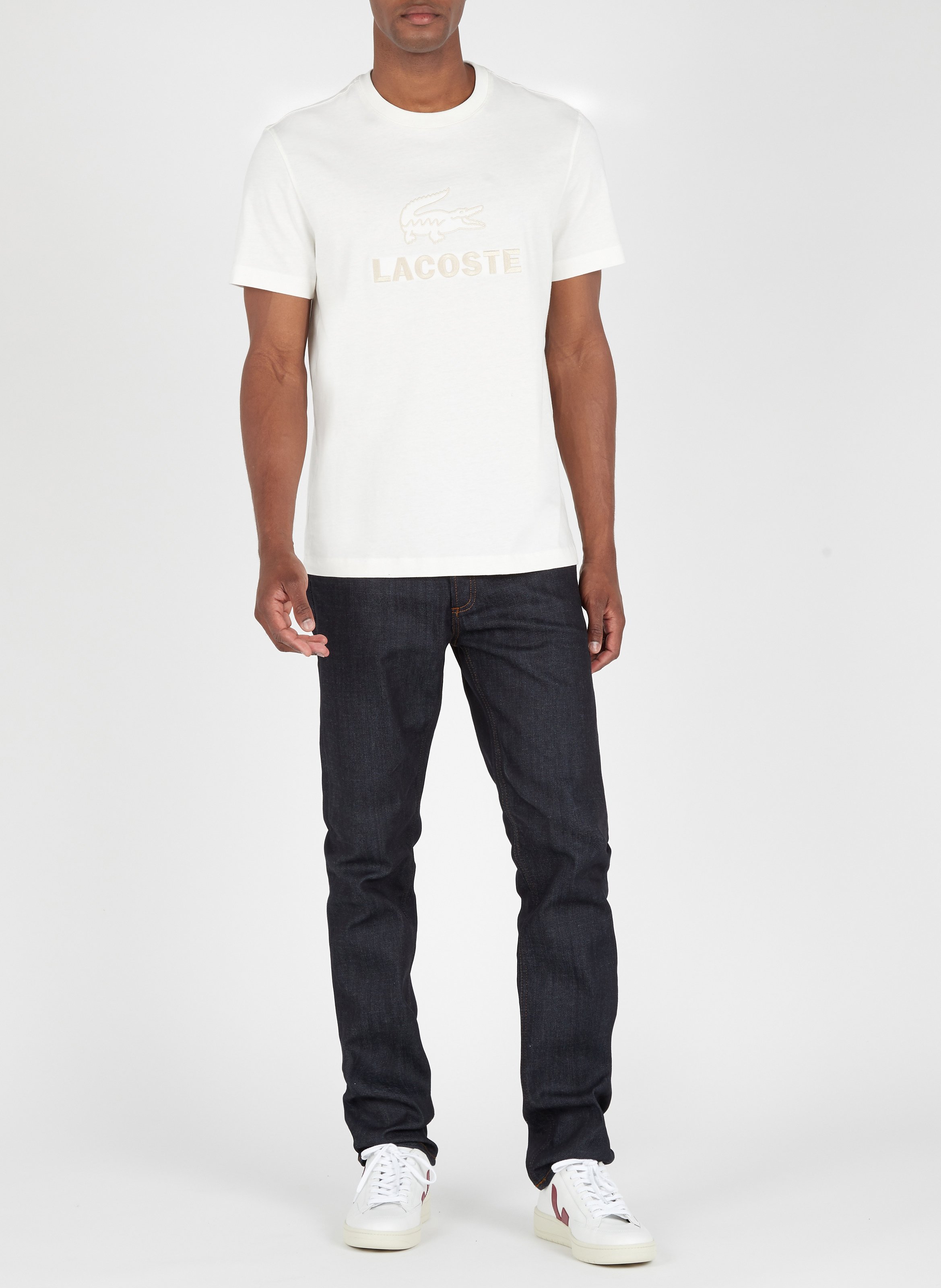 Jean slim en coton mélangé SANDRO Bleu