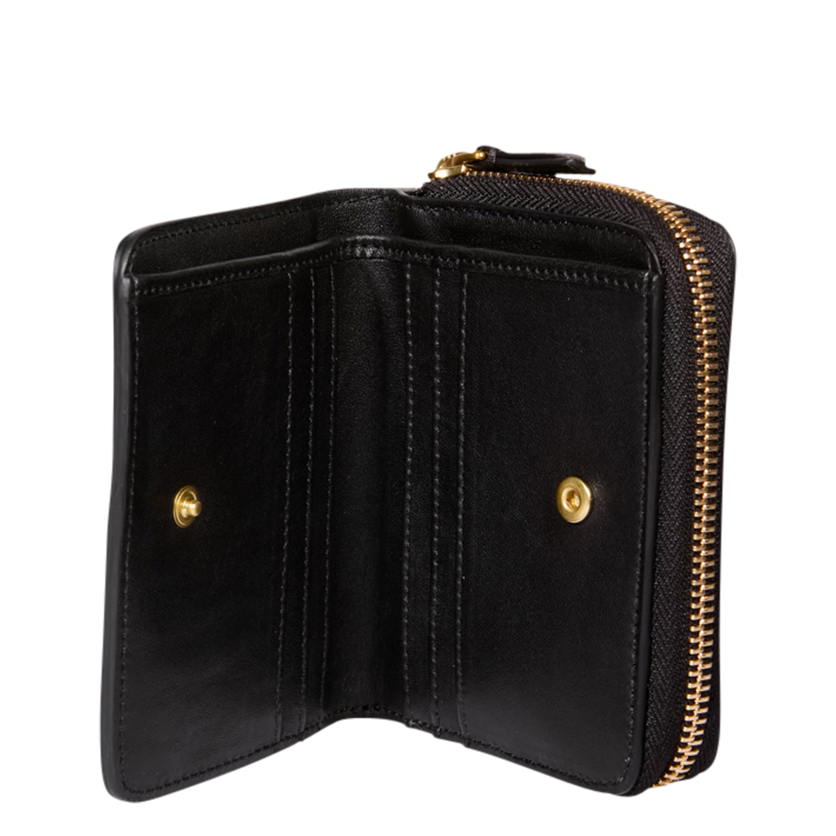 Leder-Brieftasche mit Leoparden-Print JEROME DREYFUSS Khaki