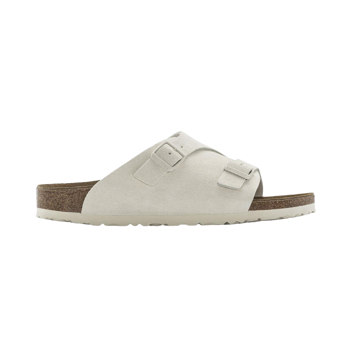 Faux leather sandals BIRKENSTOCK White
