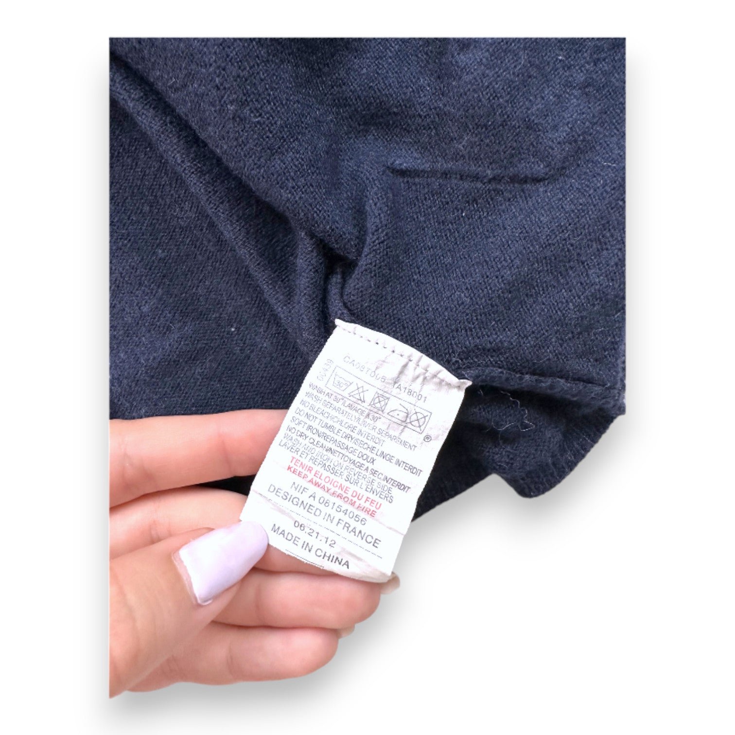 Blue baby cardigan - 18 months TARTINE ET CHOCOLAT - seconde-main Blue