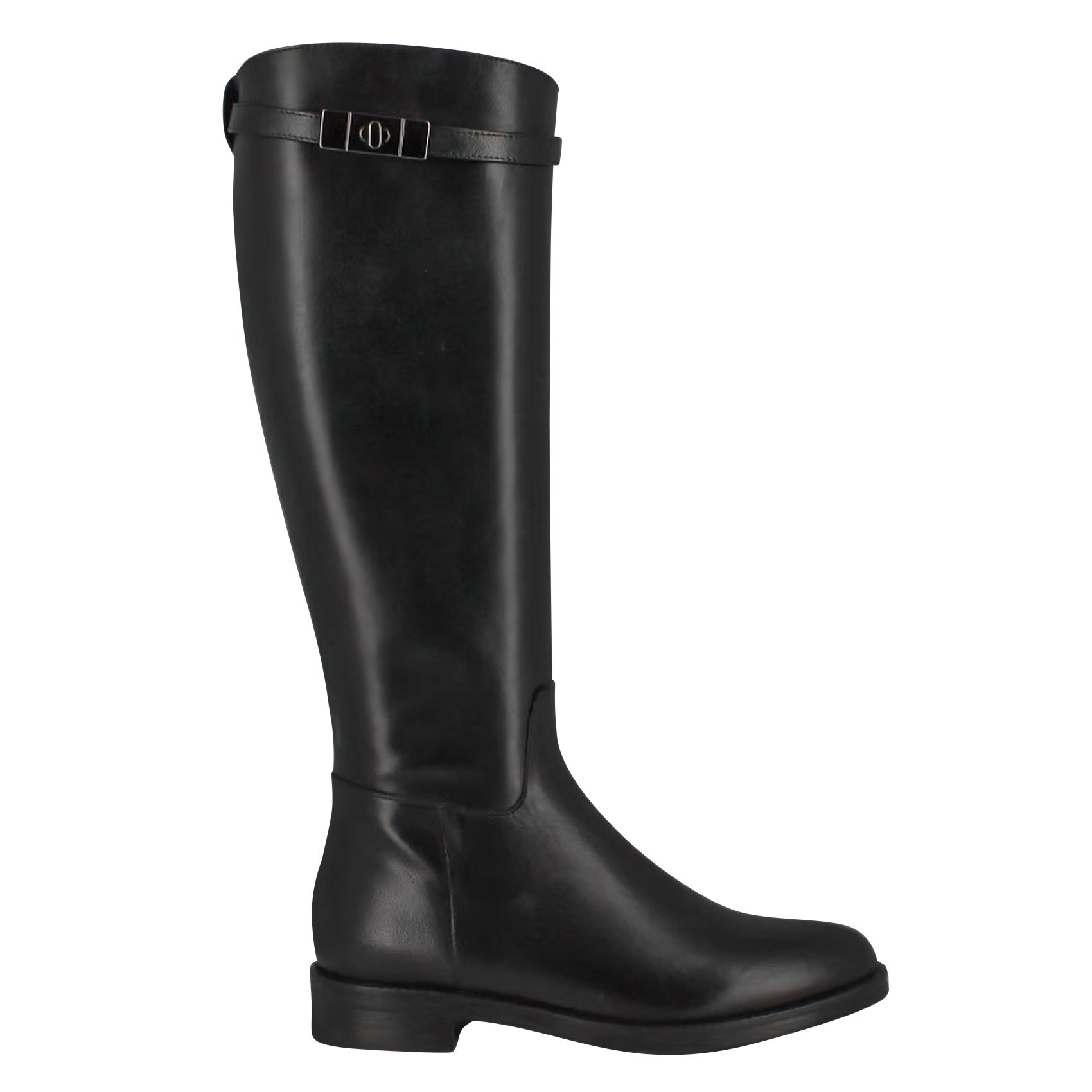 Bottes en cuir JONAK Noir