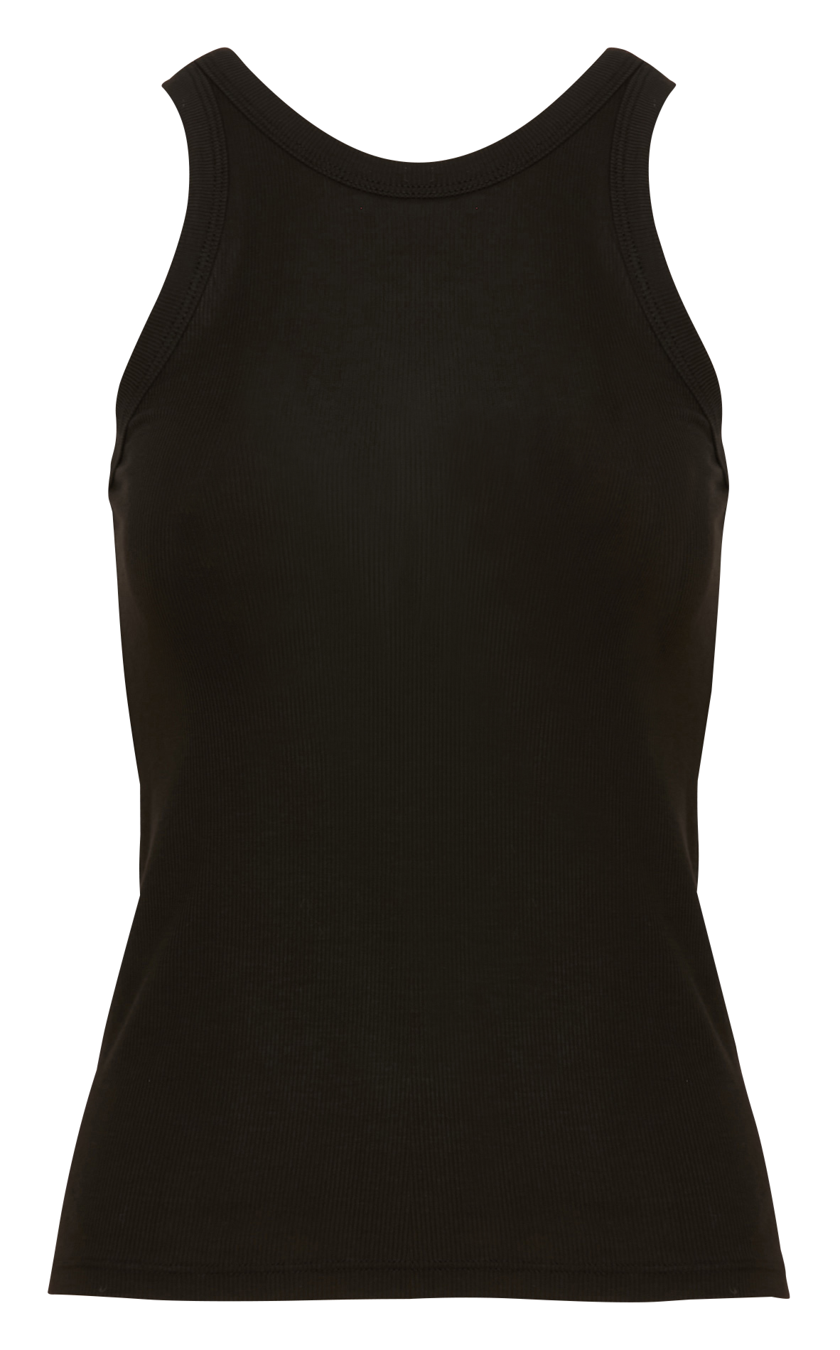 Sleeveless knit tank top IMPERIAL Black