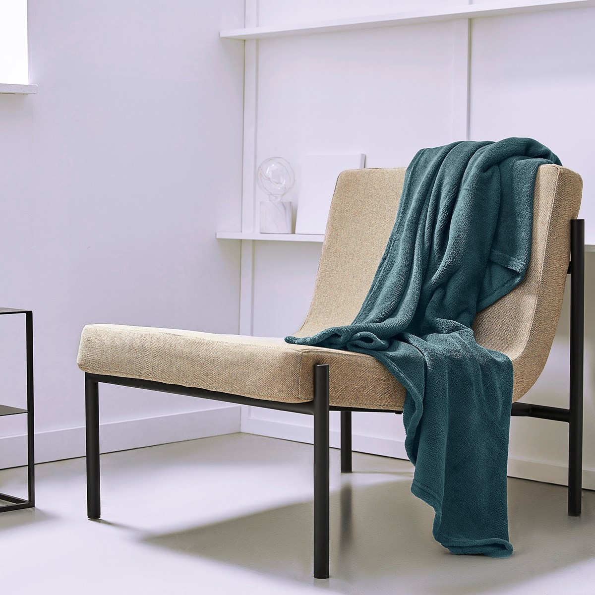 Plain throw TODAY LINGE DE MAISON Blue