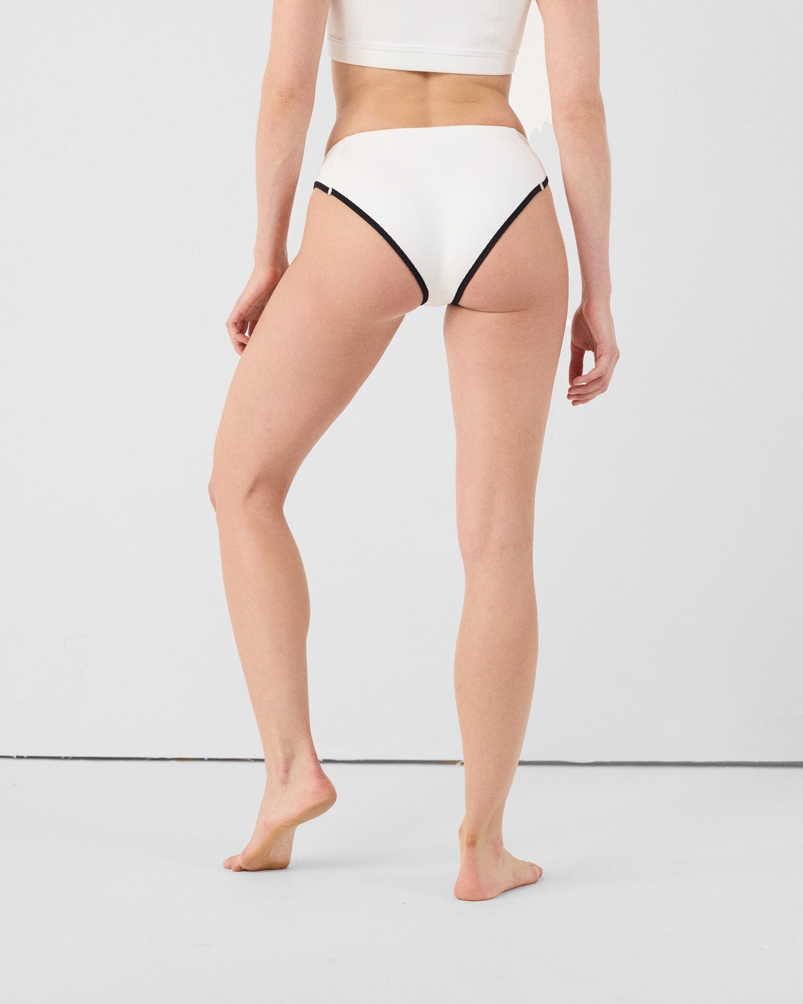 Bas de maillot de bain en néoprène jisoo bottom JOTT Blanc